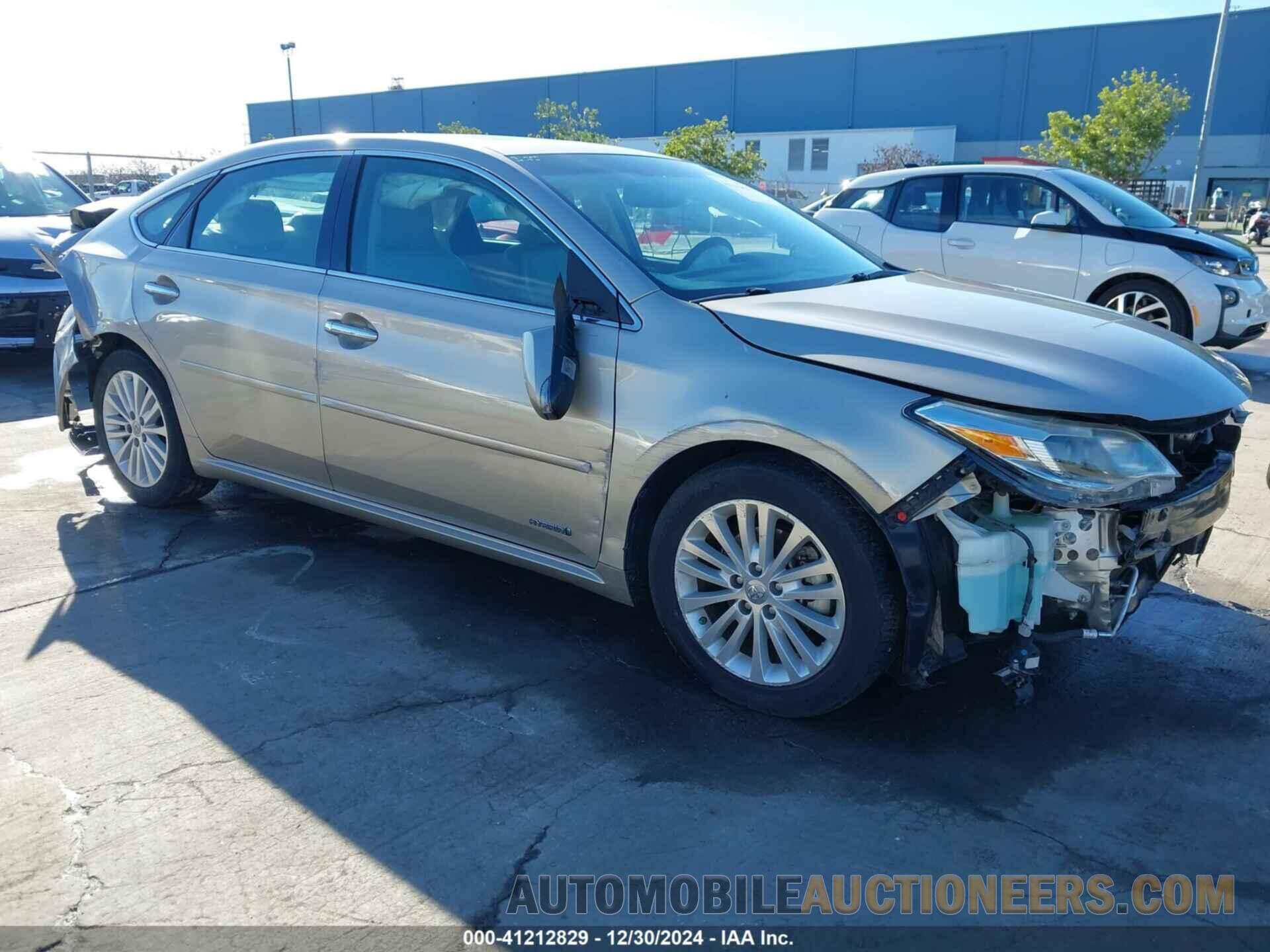 4T1BD1EB7FU037346 TOYOTA AVALON HYBRID 2015