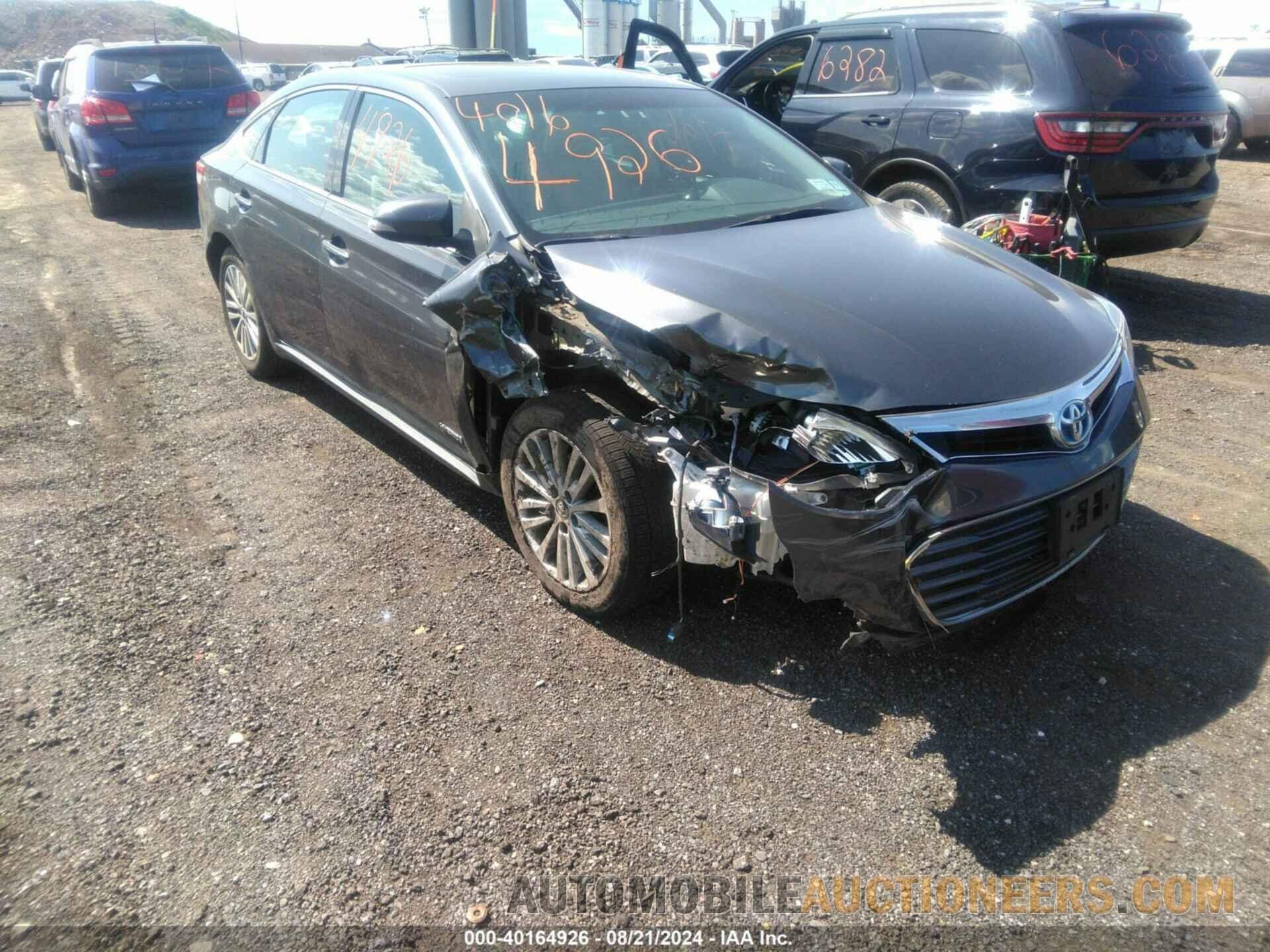 4T1BD1EB7FU038299 TOYOTA AVALON HYBRID 2015