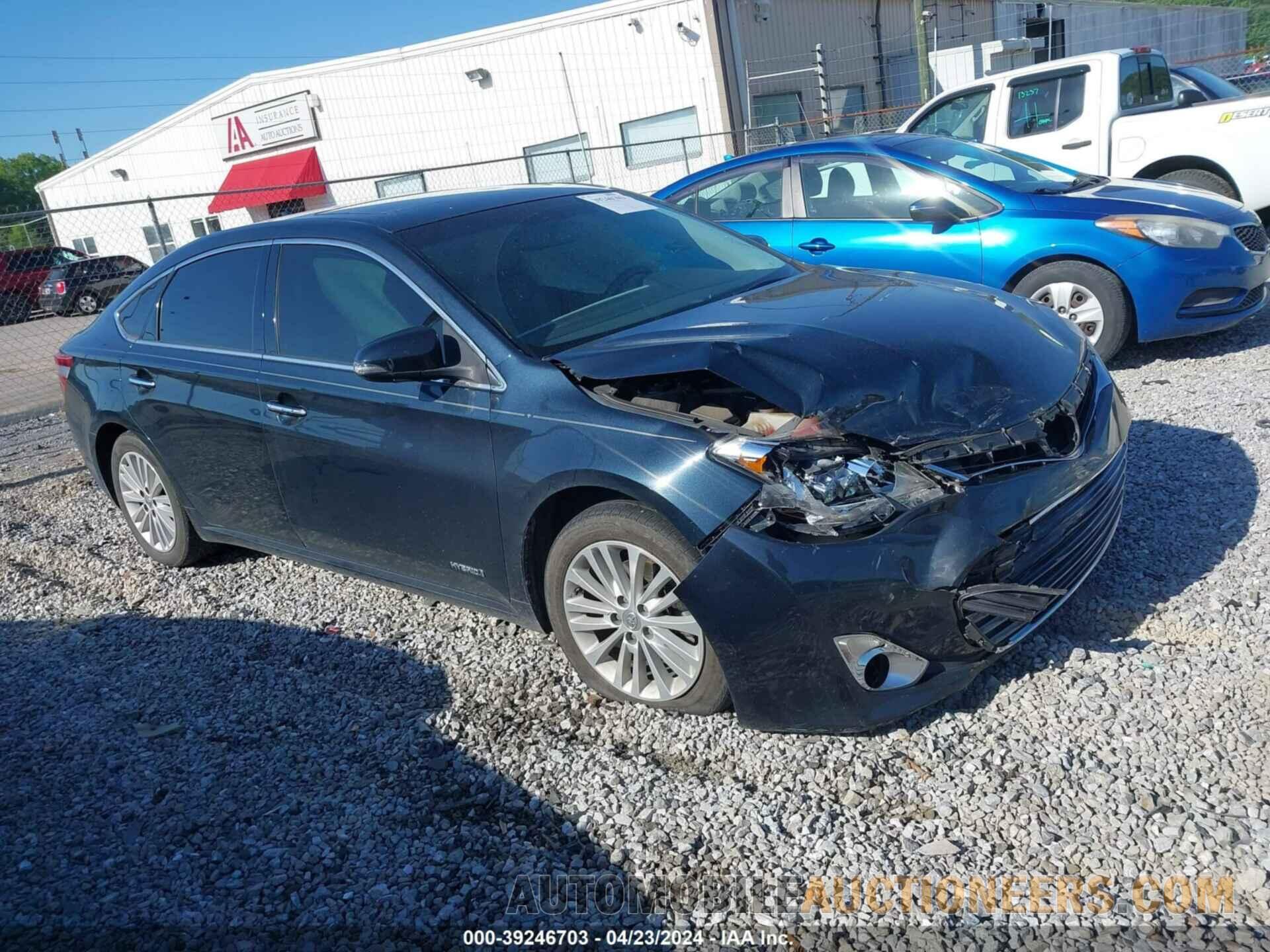 4T1BD1EB7FU040537 TOYOTA AVALON 2015