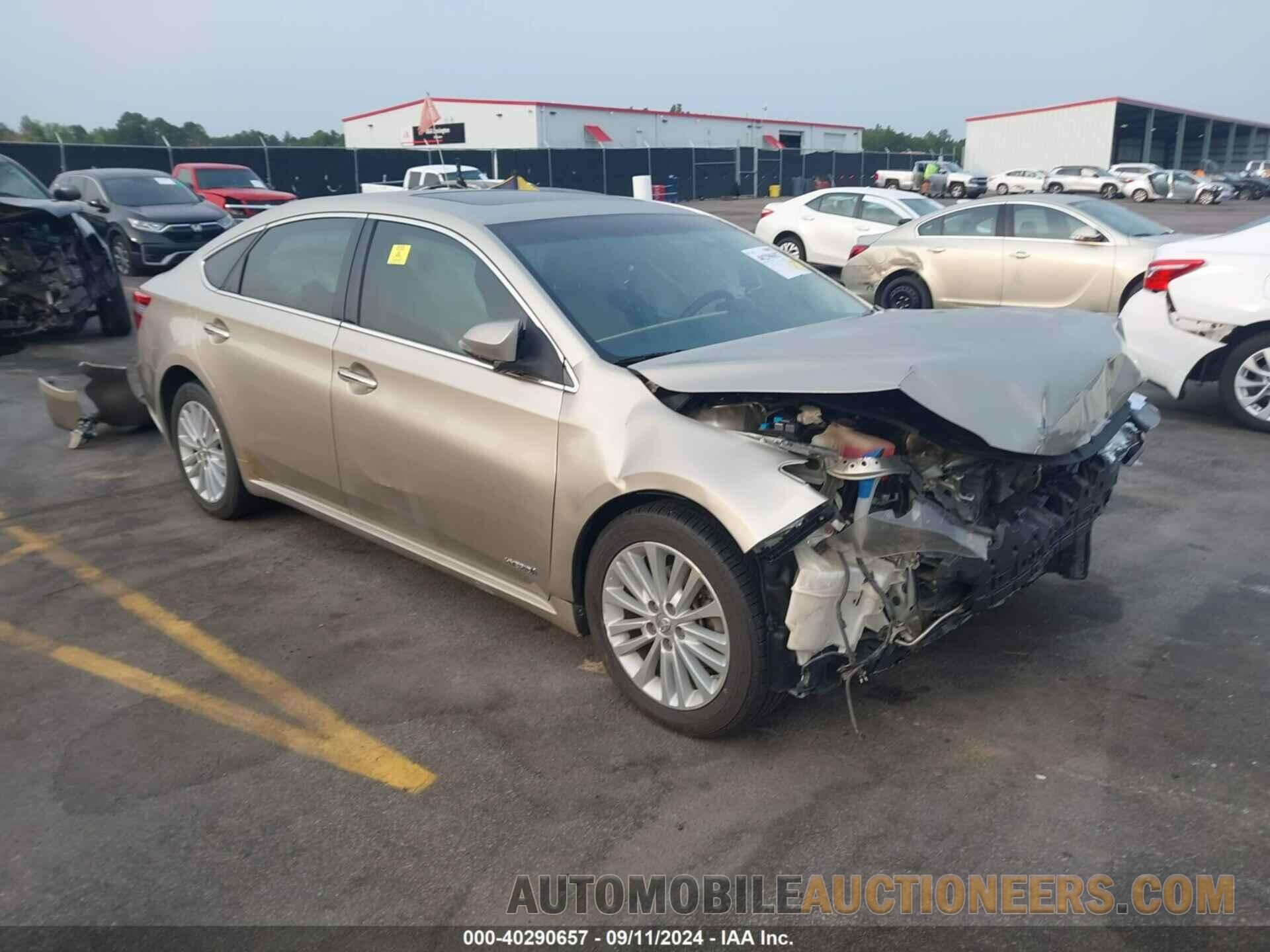 4T1BD1EB7FU040957 TOYOTA AVALON HYBRID 2015