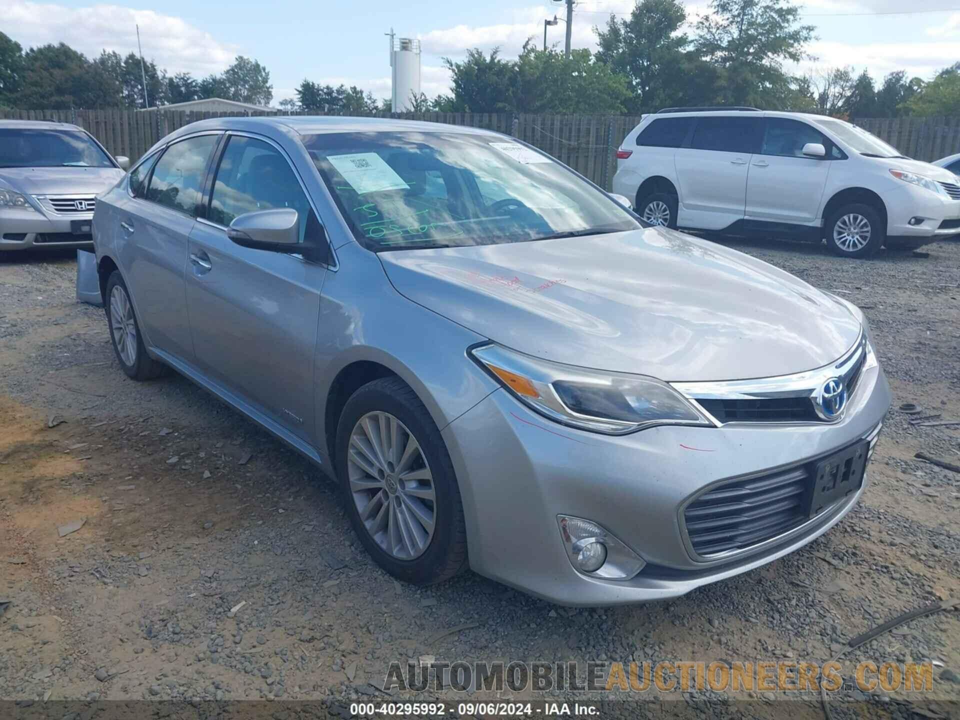 4T1BD1EB7FU041042 TOYOTA AVALON HYBRID 2015