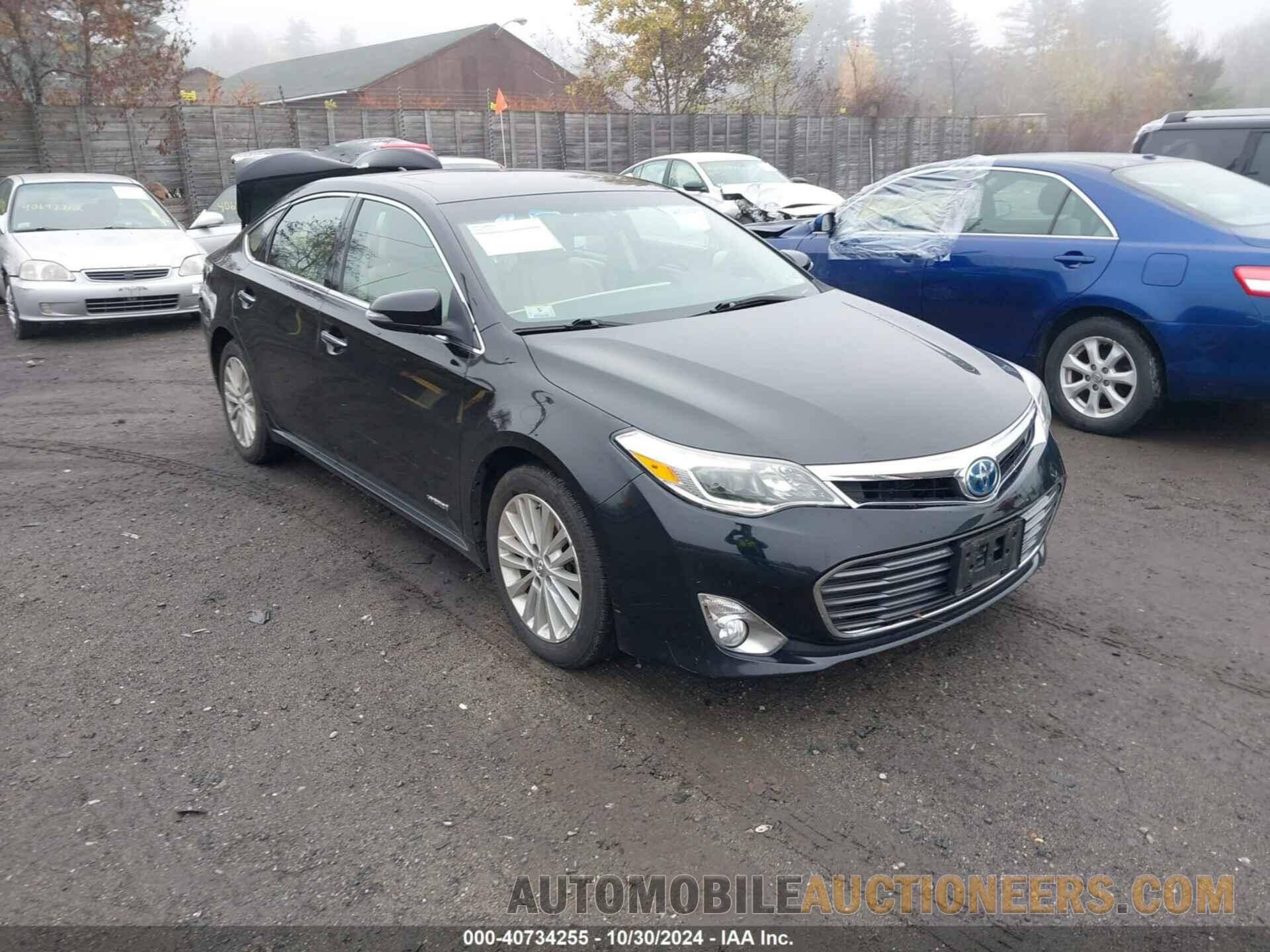 4T1BD1EB7FU041235 TOYOTA AVALON HYBRID 2015