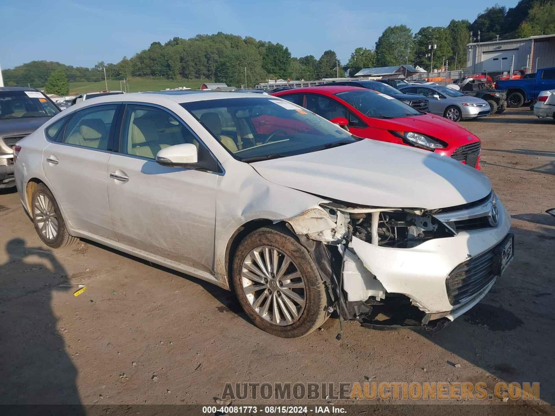 4T1BD1EB7FU041610 TOYOTA AVALON 2015