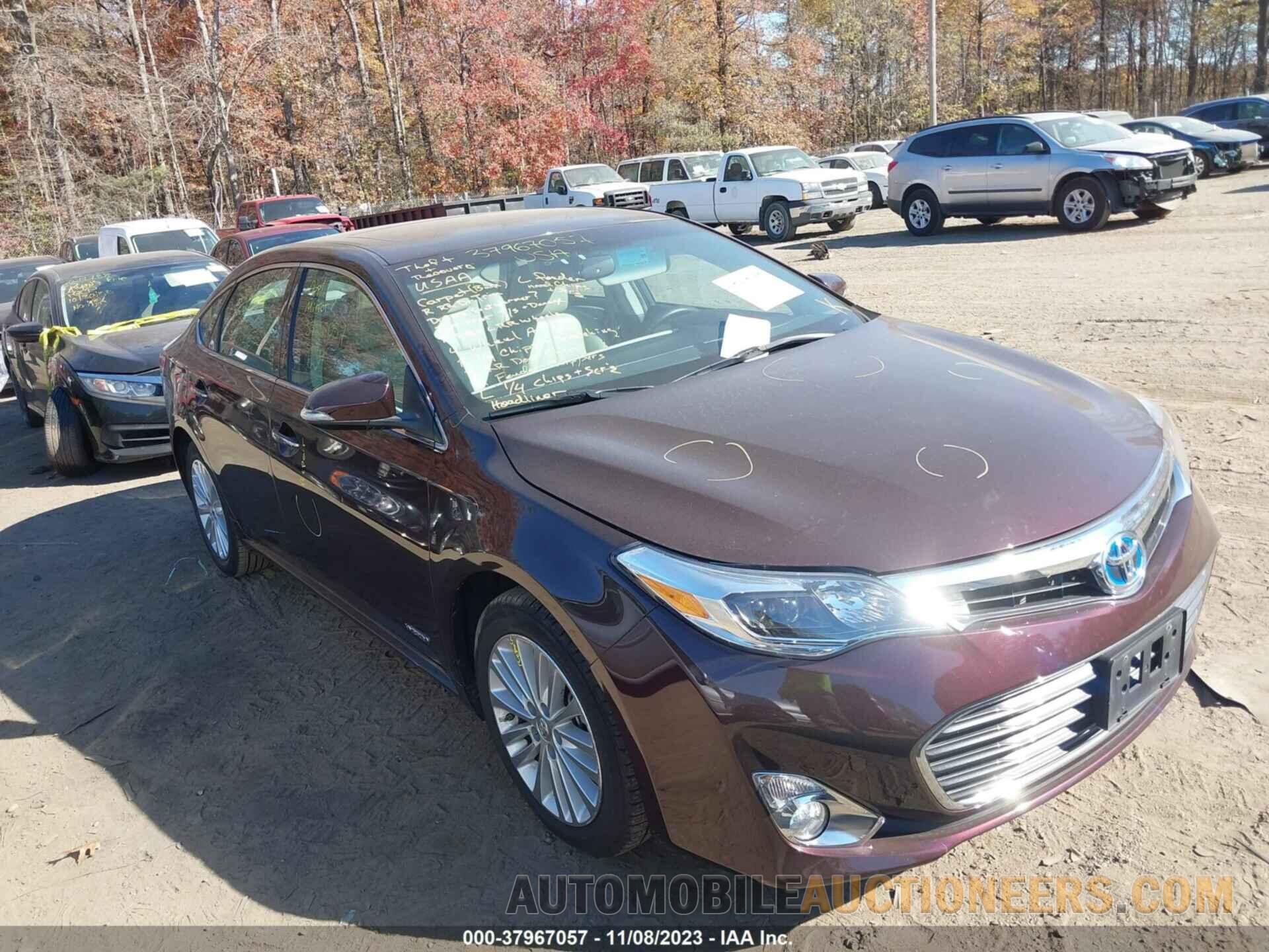 4T1BD1EB7FU042465 TOYOTA AVALON 2015