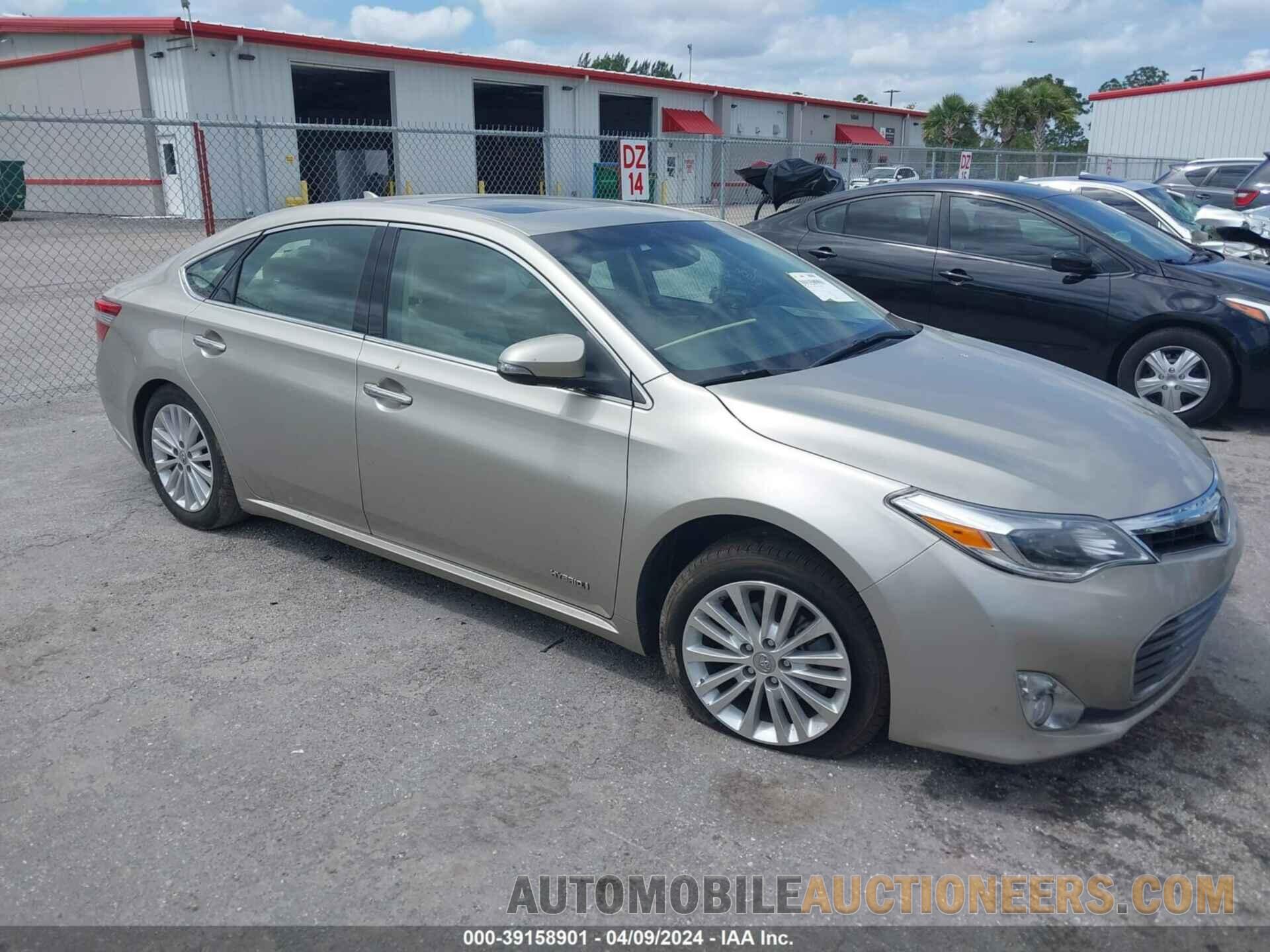 4T1BD1EB7FU047522 TOYOTA AVALON HYBRID 2015