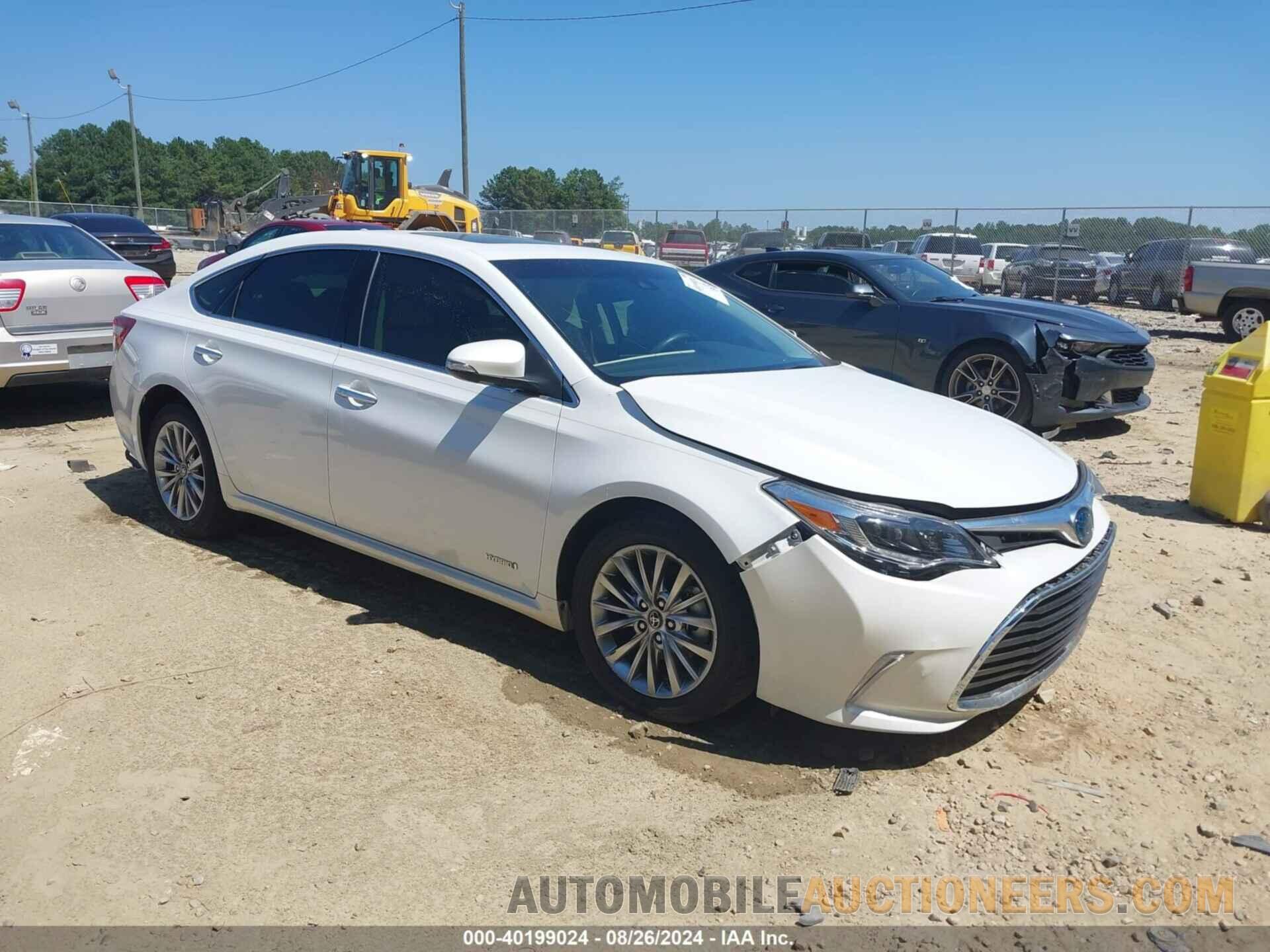 4T1BD1EB7GU054357 TOYOTA AVALON HYBRID 2016