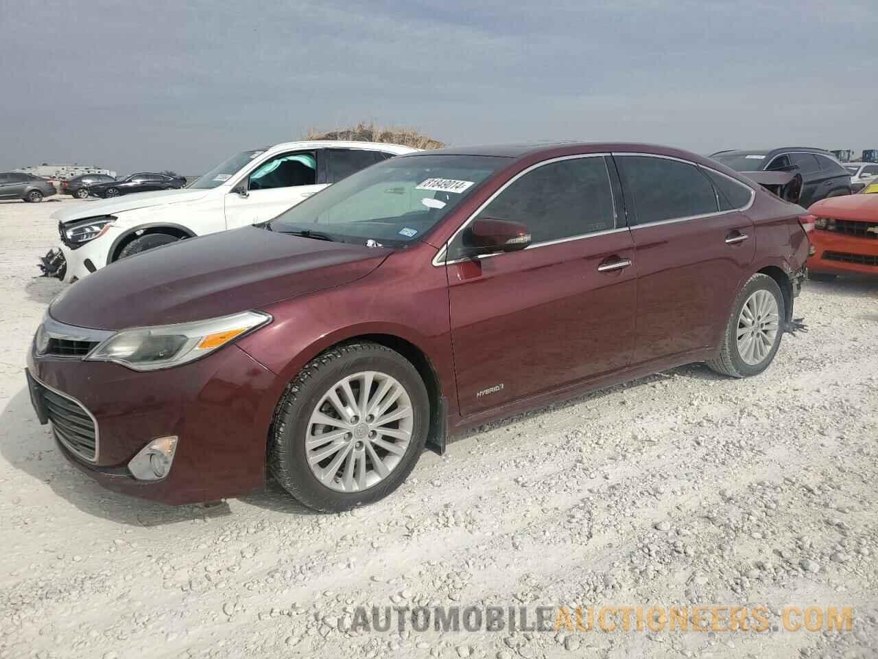 4T1BD1EB8EU026368 TOYOTA AVALON 2014