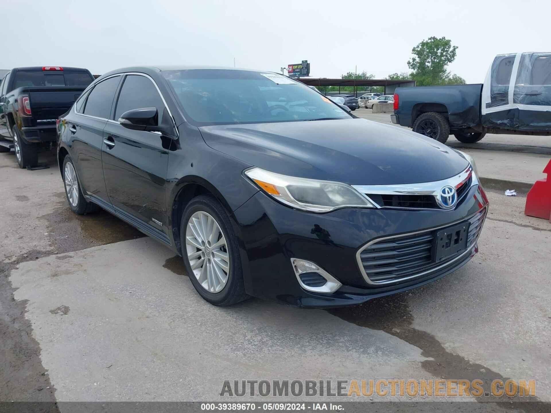 4T1BD1EB8FU036514 TOYOTA AVALON HYBRID 2015