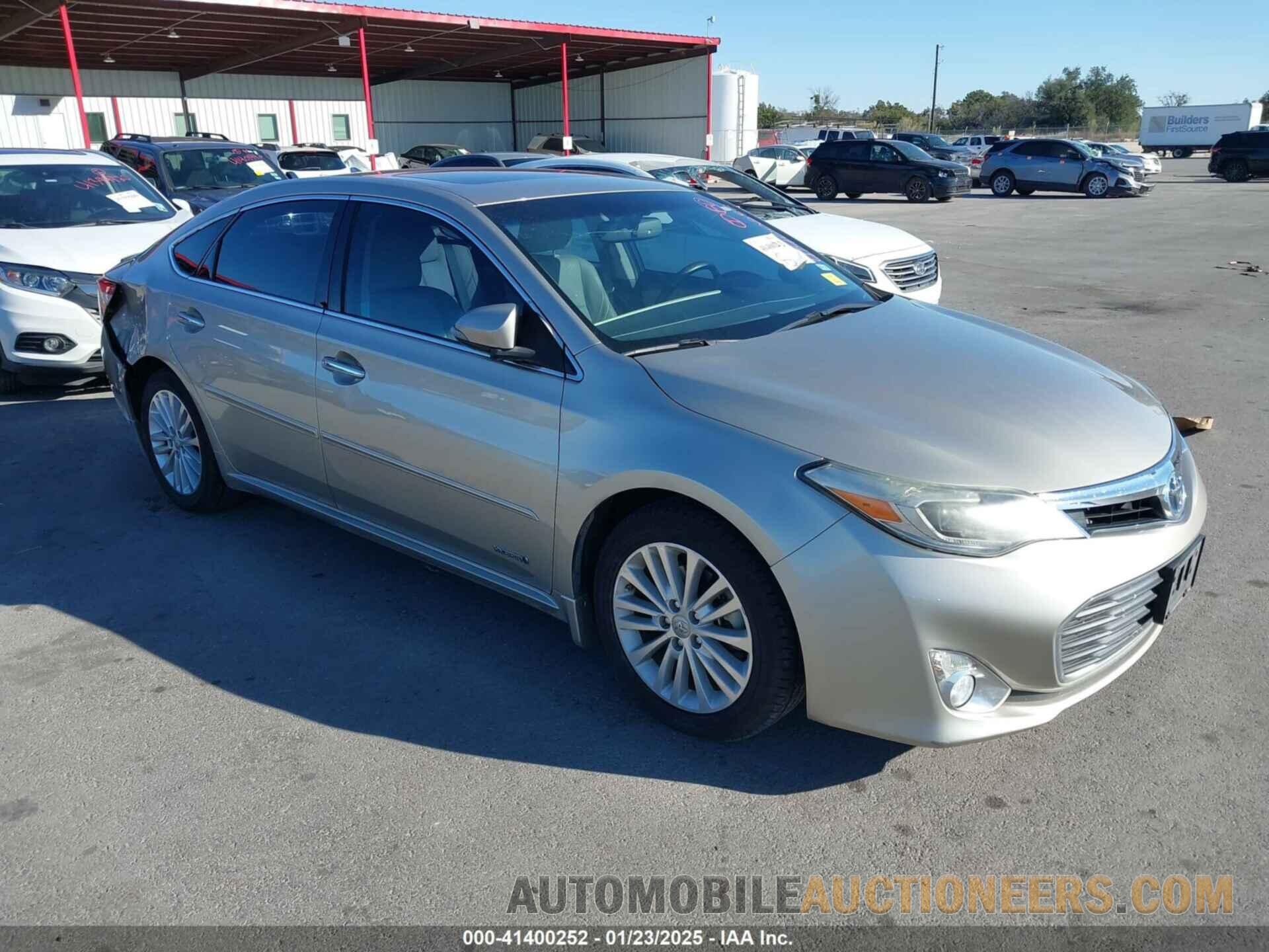 4T1BD1EB8FU037890 TOYOTA AVALON HYBRID 2015