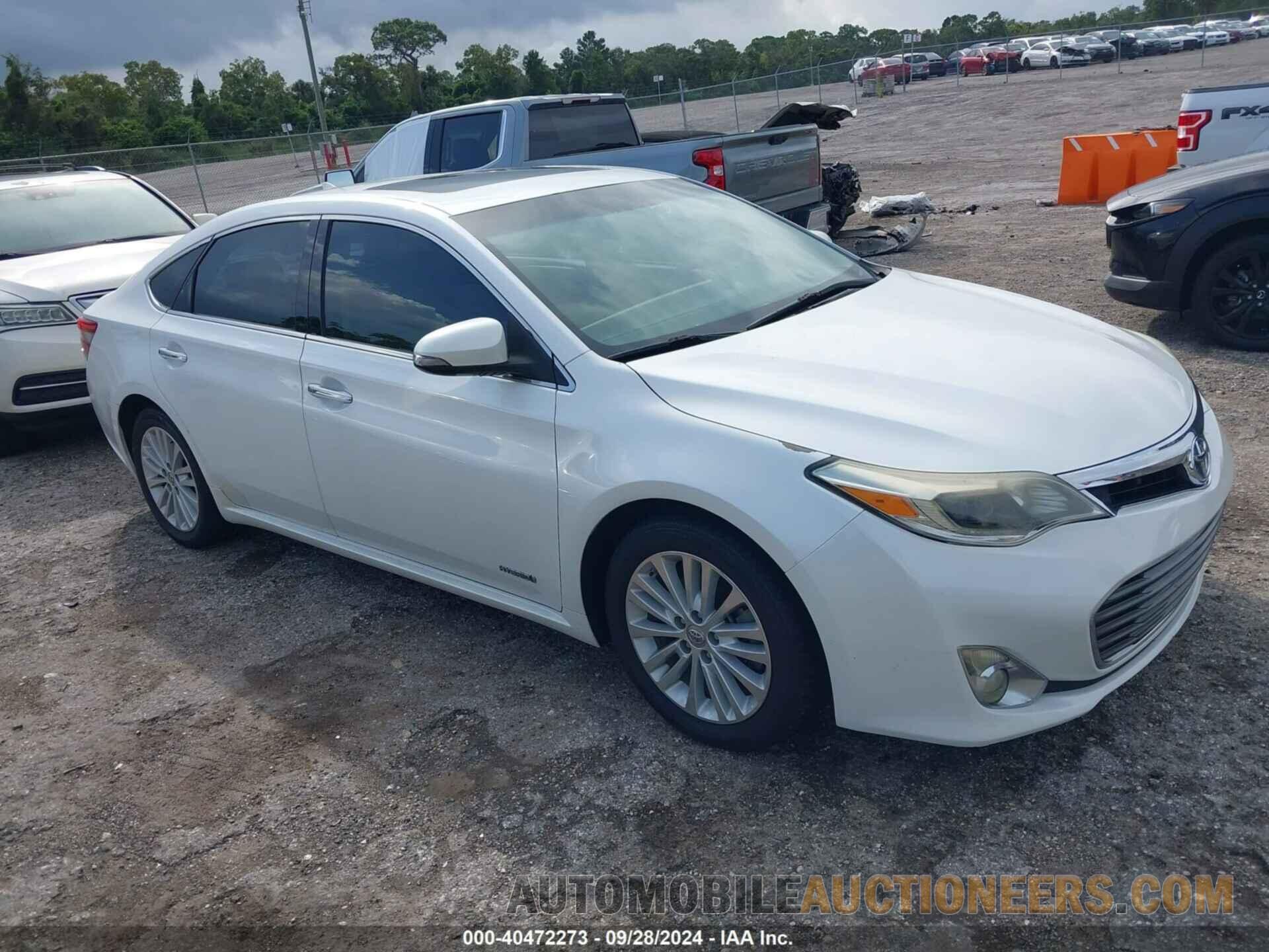 4T1BD1EB8FU040207 TOYOTA AVALON HYBRID 2015