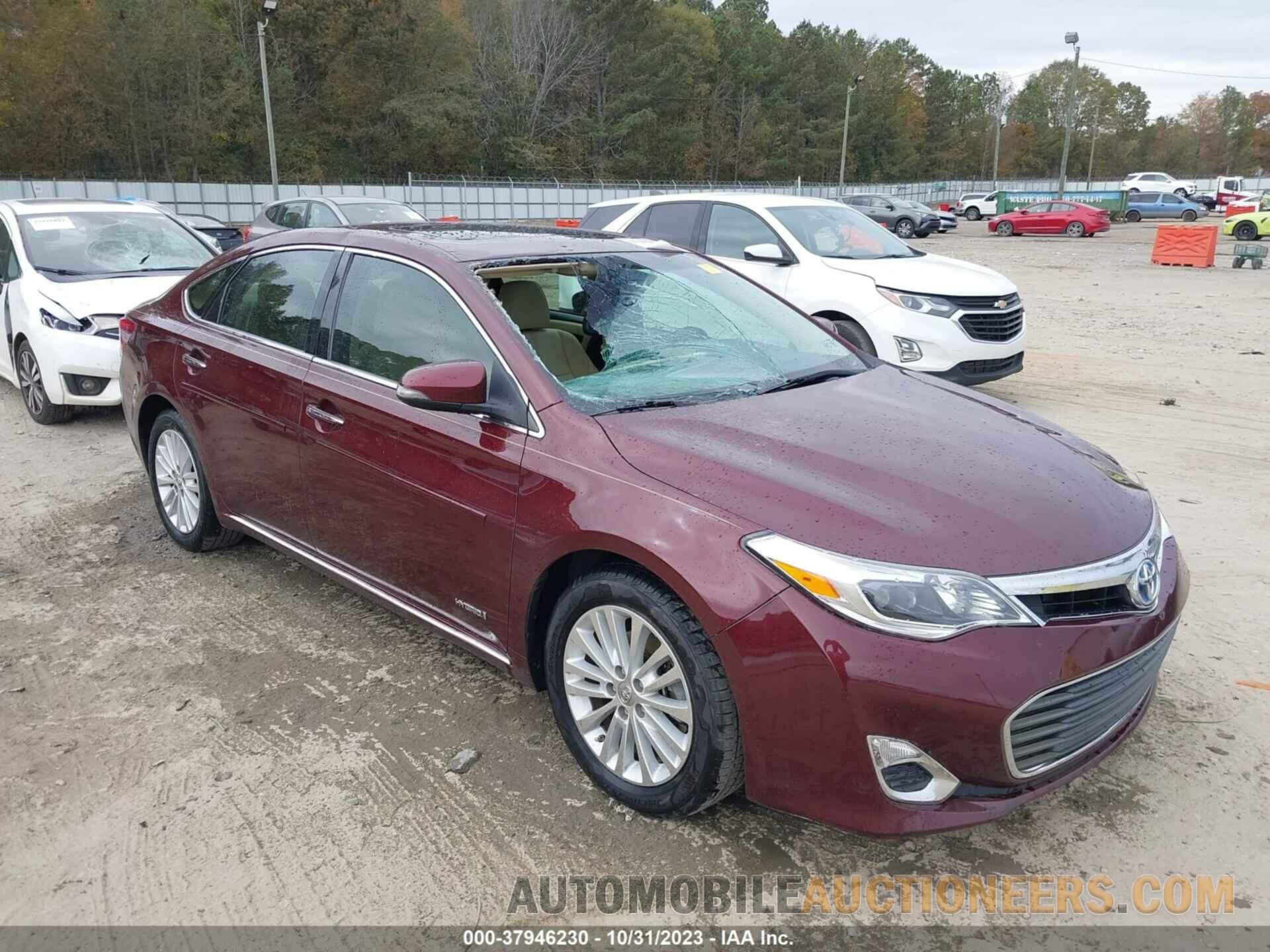 4T1BD1EB8FU042782 TOYOTA AVALON HYBRID 2015