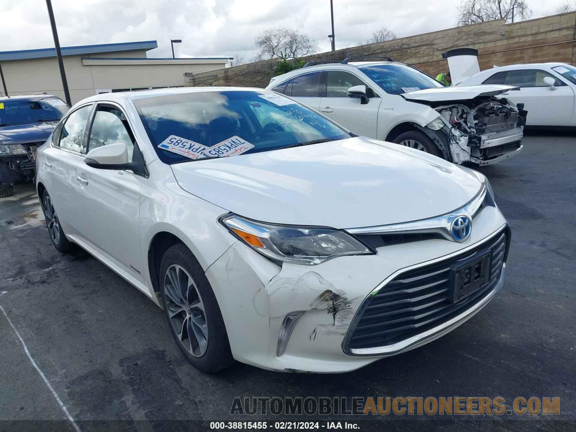 4T1BD1EB8GU056442 TOYOTA AVALON HYBRID 2016