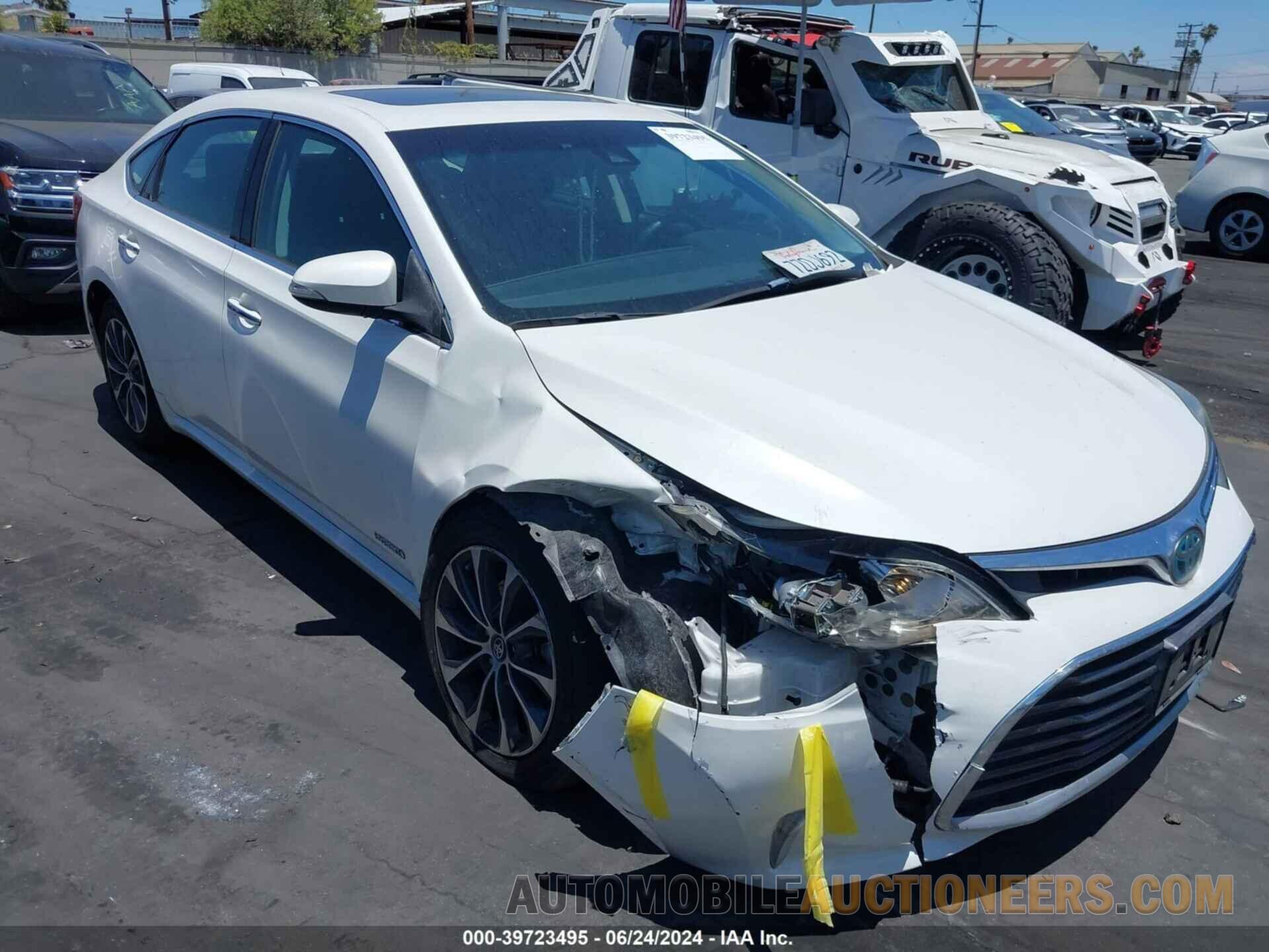 4T1BD1EB8HU058550 TOYOTA AVALON HYBRID 2017