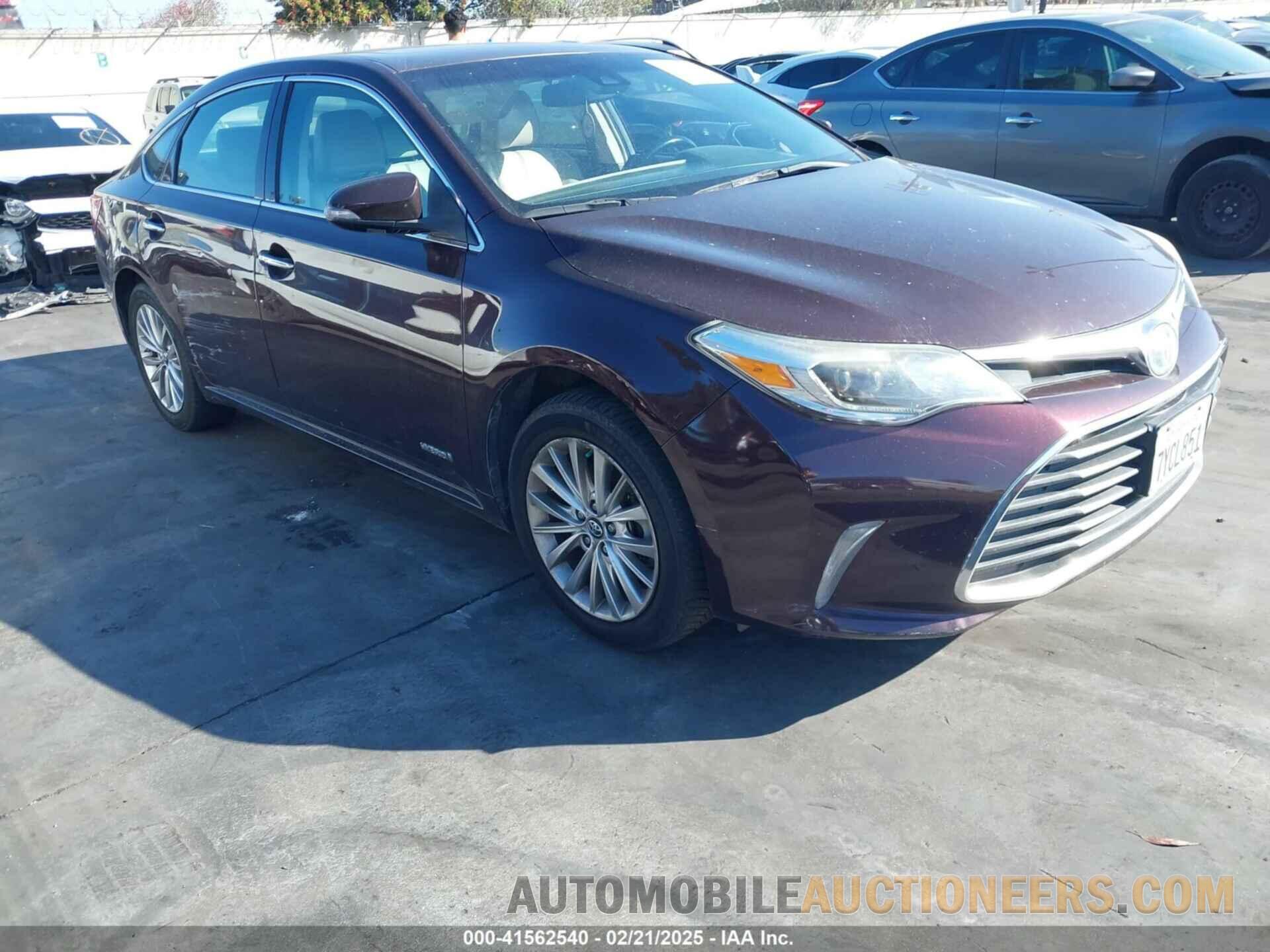 4T1BD1EB8HU058810 TOYOTA AVALON HYBRID 2017