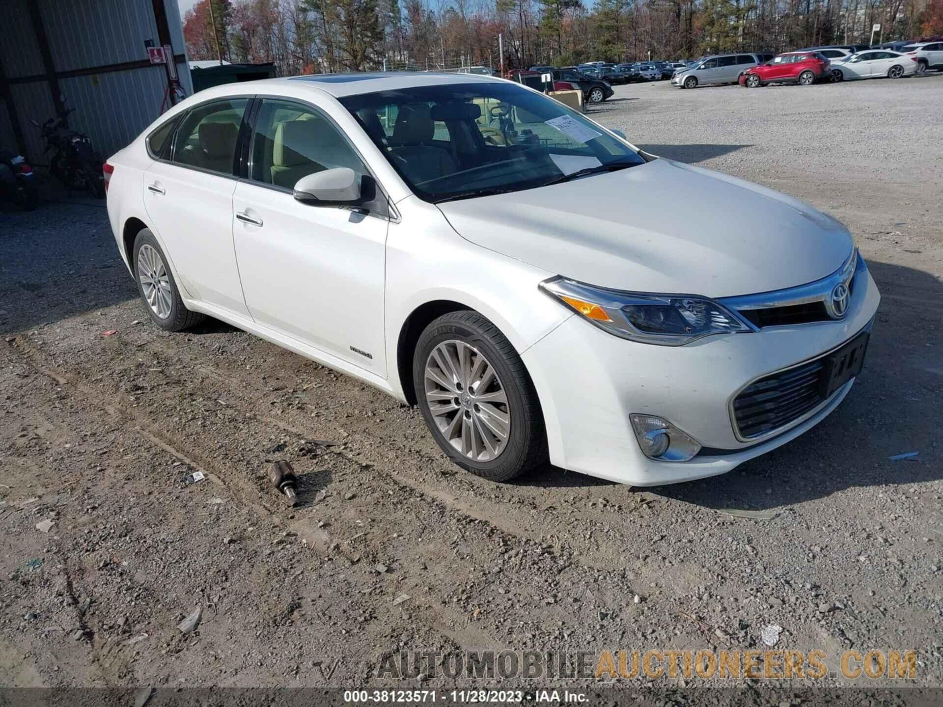 4T1BD1EB9FU037428 TOYOTA AVALON HYBRID 2015