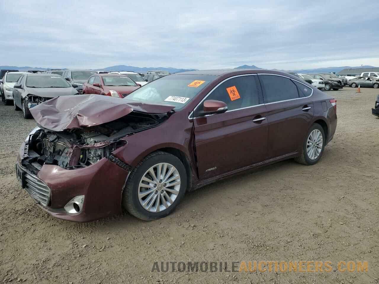 4T1BD1EB9FU039227 TOYOTA AVALON 2015