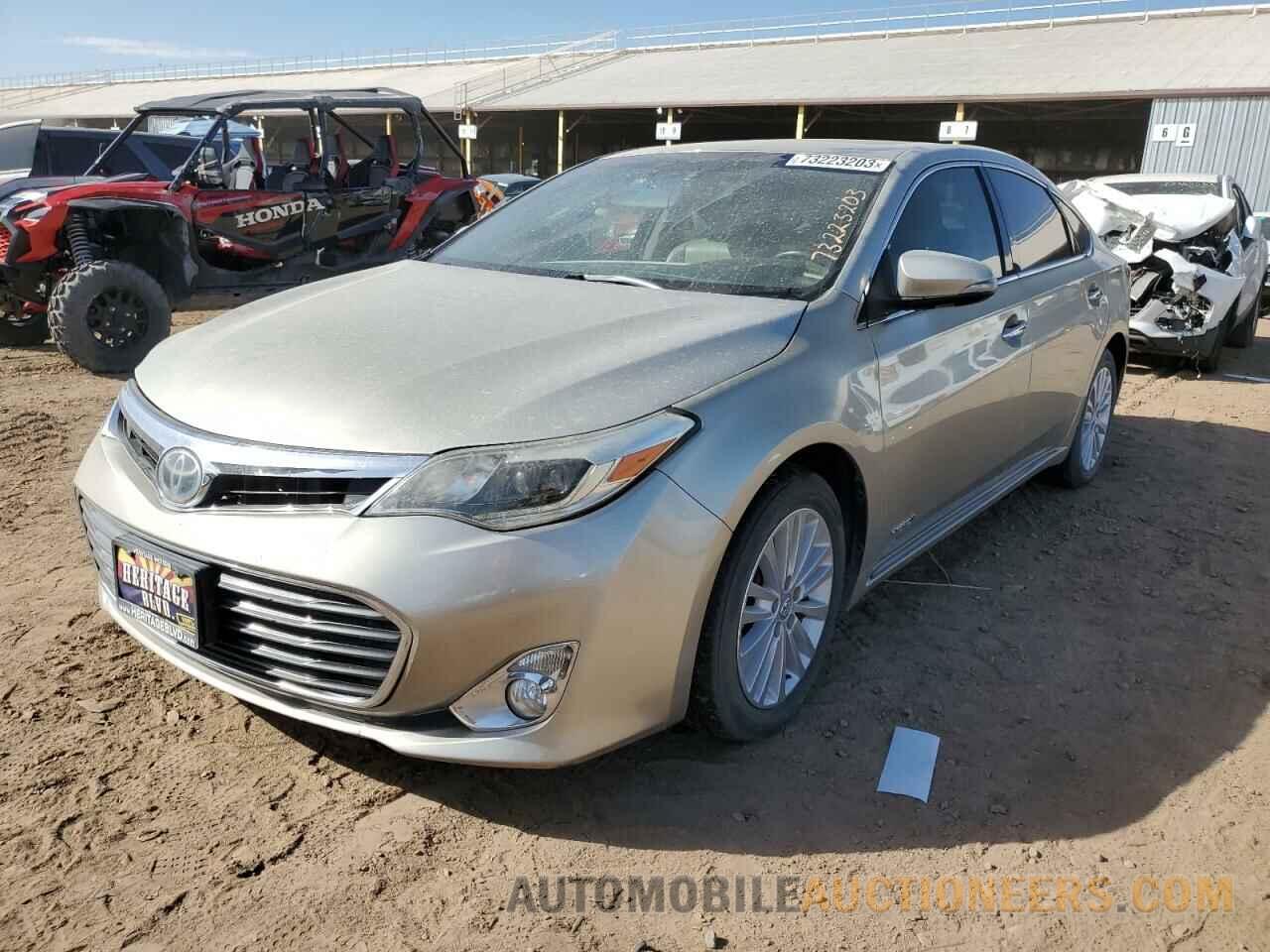 4T1BD1EB9FU040863 TOYOTA AVALON 2015