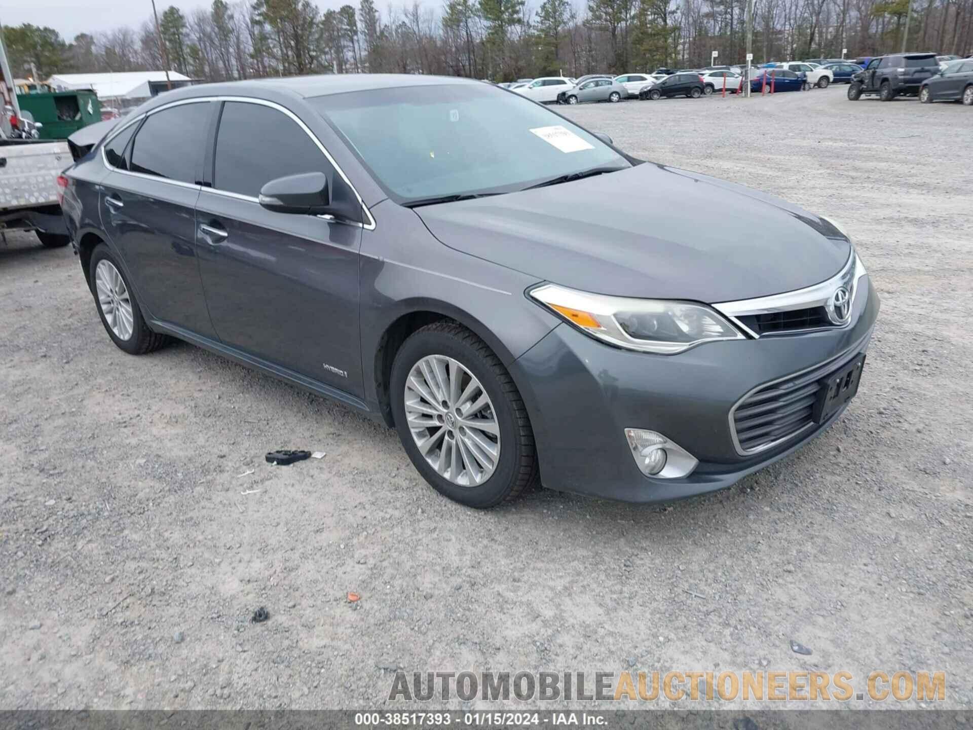 4T1BD1EB9FU045657 TOYOTA AVALON HYBRID 2015