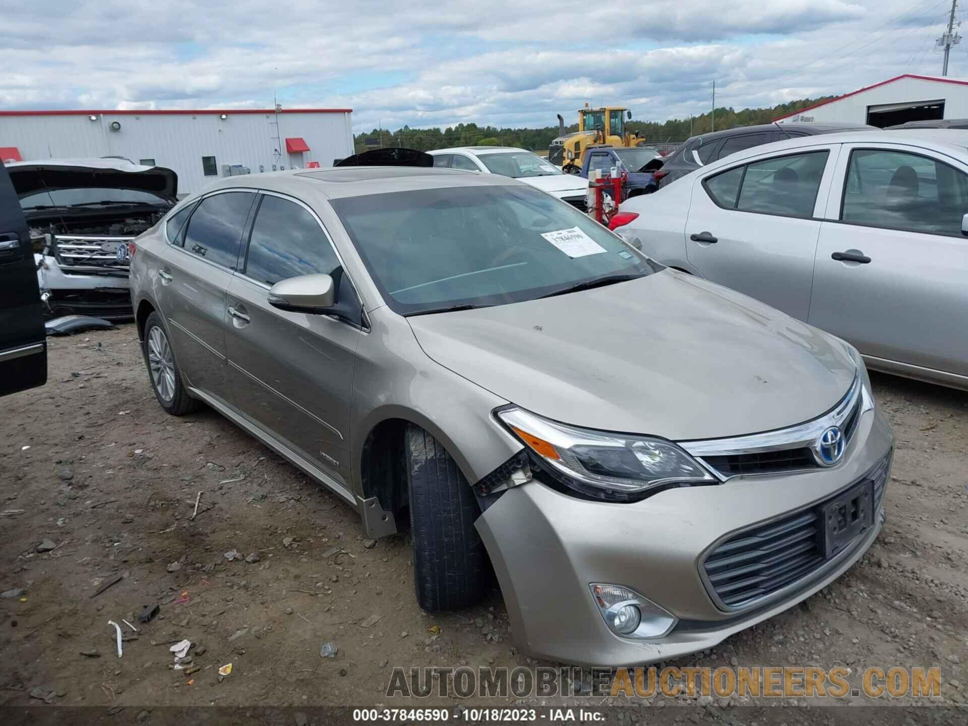 4T1BD1EB9FU046937 TOYOTA AVALON 2015