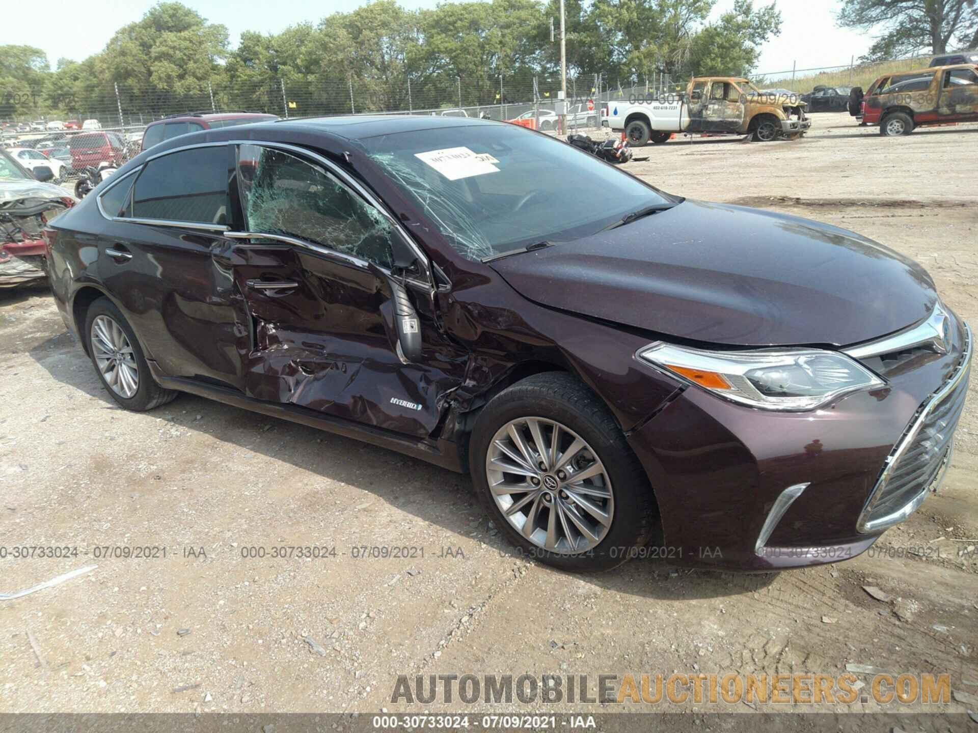 4T1BD1EB9GU050181 TOYOTA AVALON HYBRID 2016