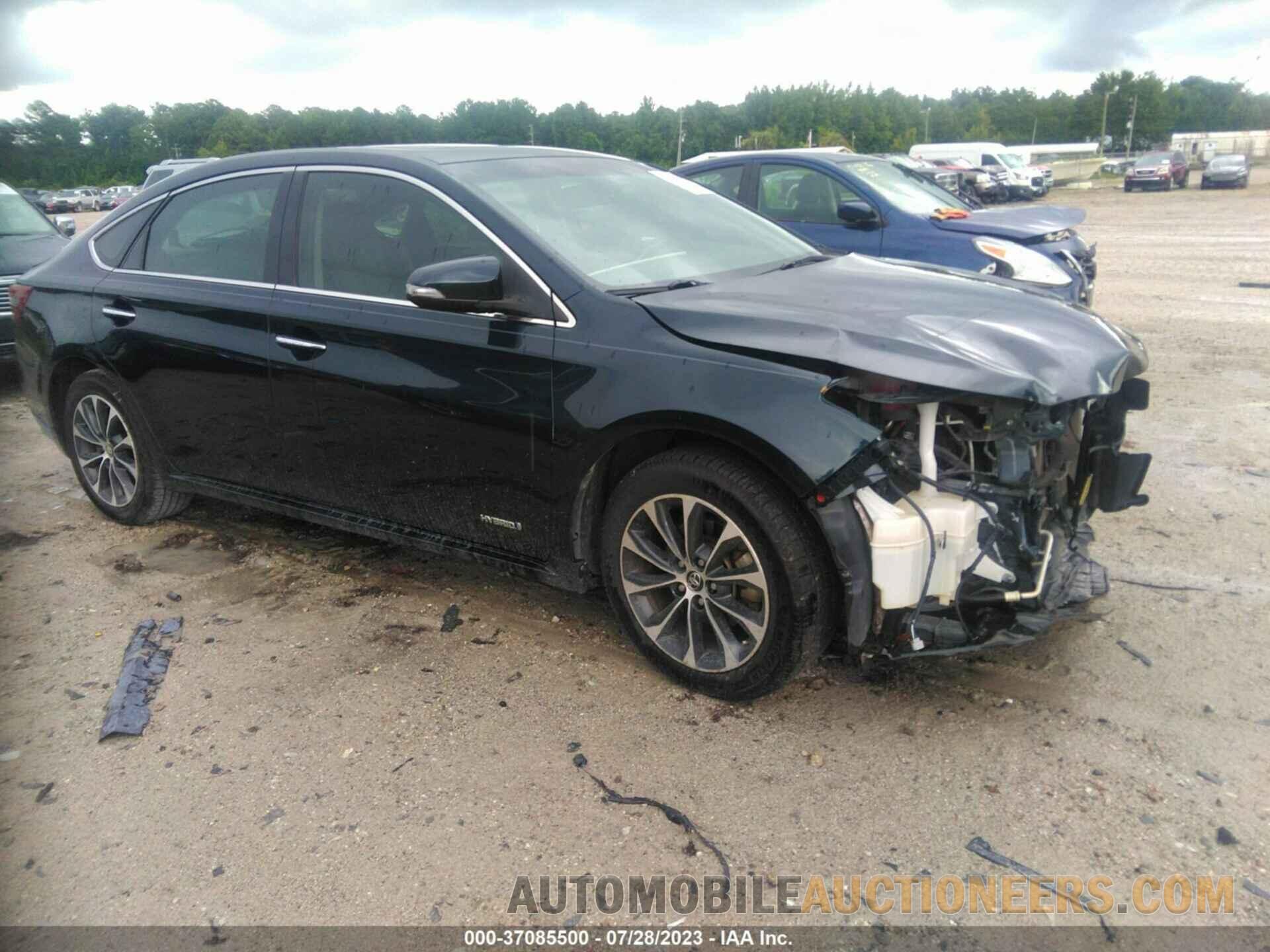 4T1BD1EB9GU051007 TOYOTA AVALON 2016