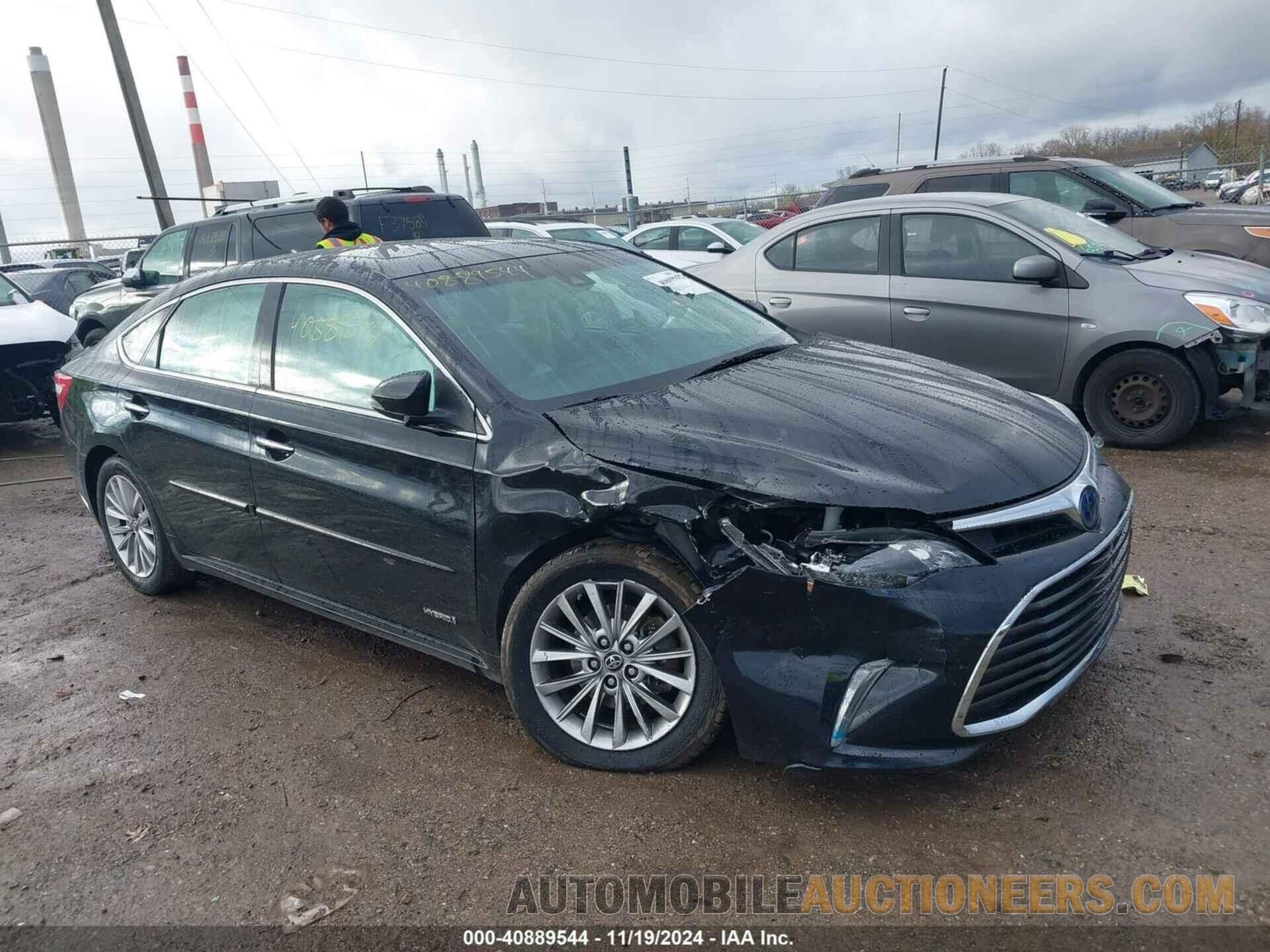 4T1BD1EB9GU054134 TOYOTA AVALON HYBRID 2016