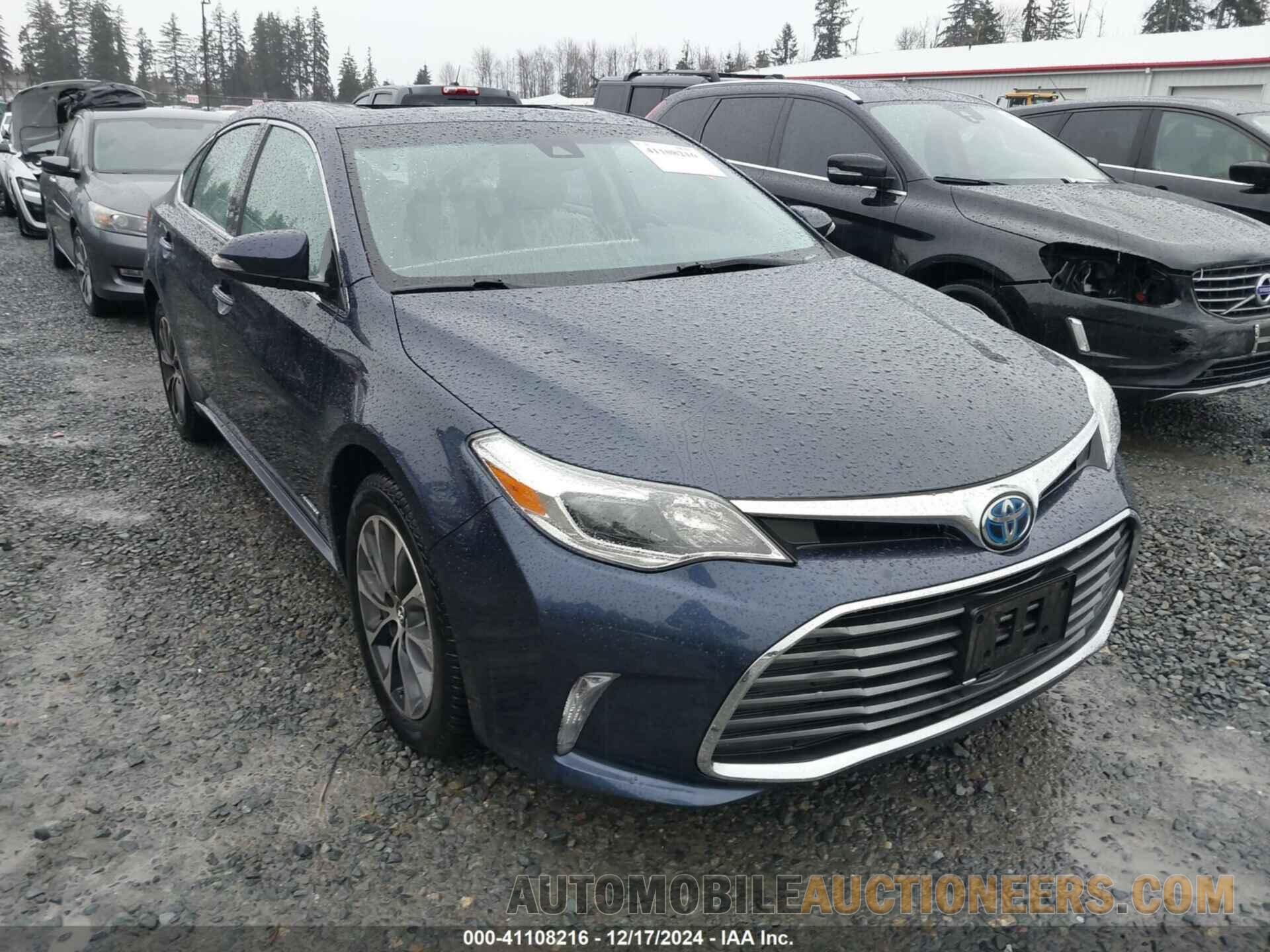 4T1BD1EB9JU061625 TOYOTA AVALON HYBRID 2018