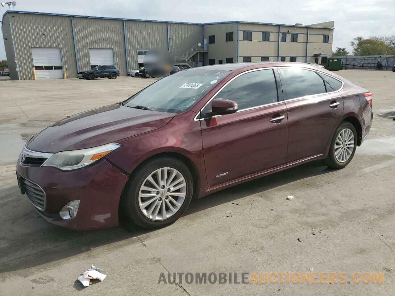 4T1BD1EBXFU037485 TOYOTA AVALON 2015