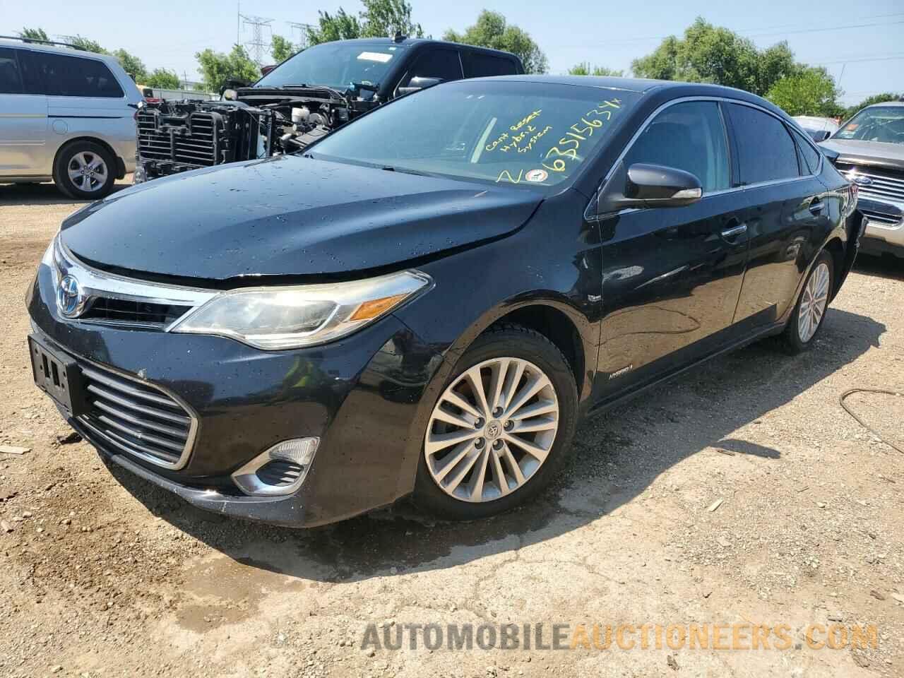 4T1BD1EBXFU037793 TOYOTA AVALON 2015