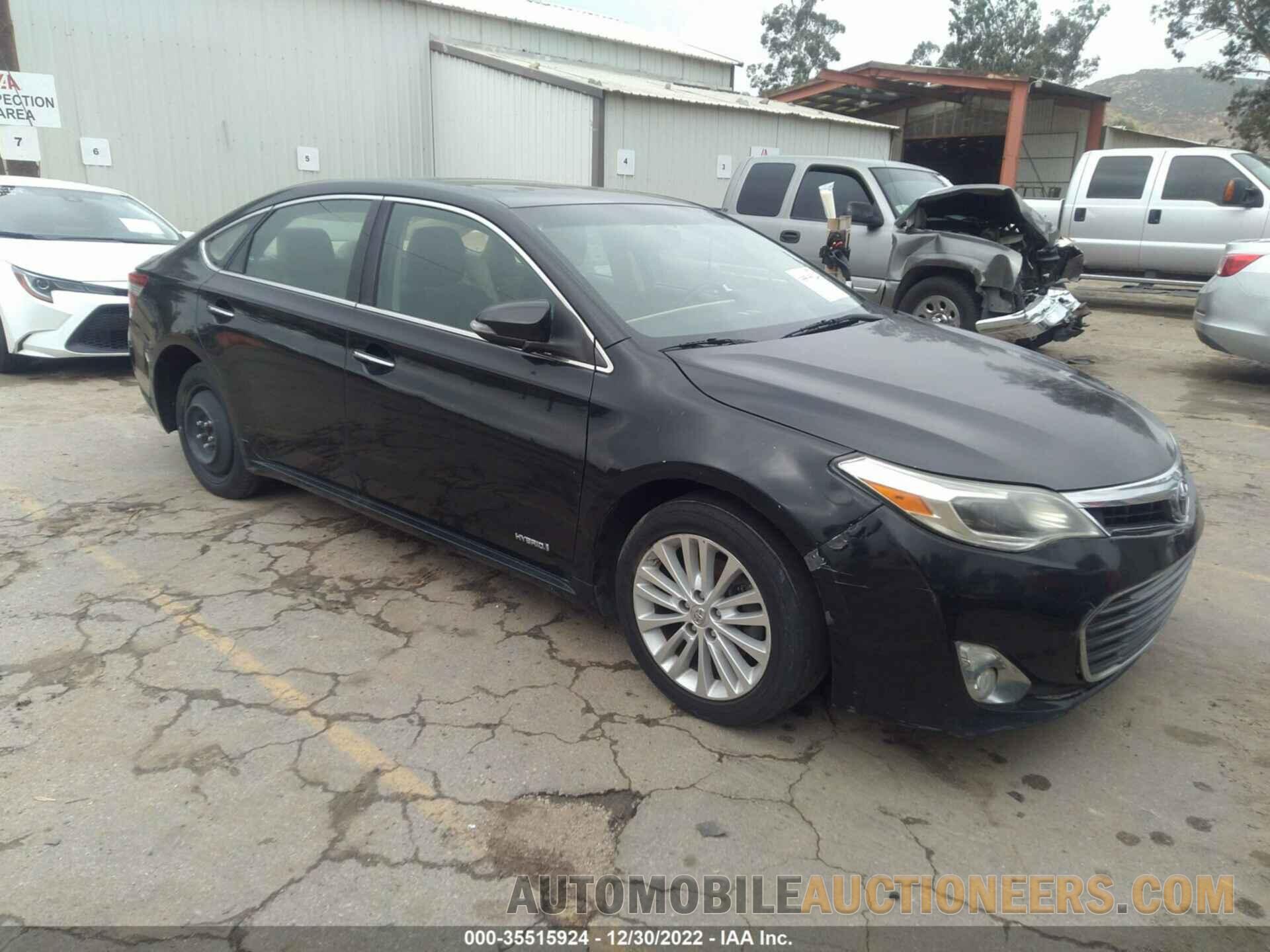 4T1BD1EBXFU038877 TOYOTA AVALON HYBRID 2015