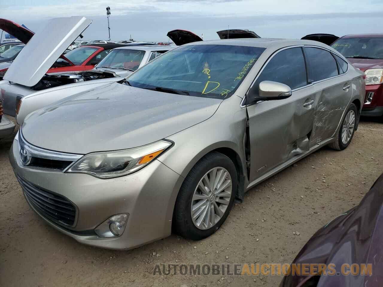 4T1BD1EBXFU044873 TOYOTA AVALON 2015