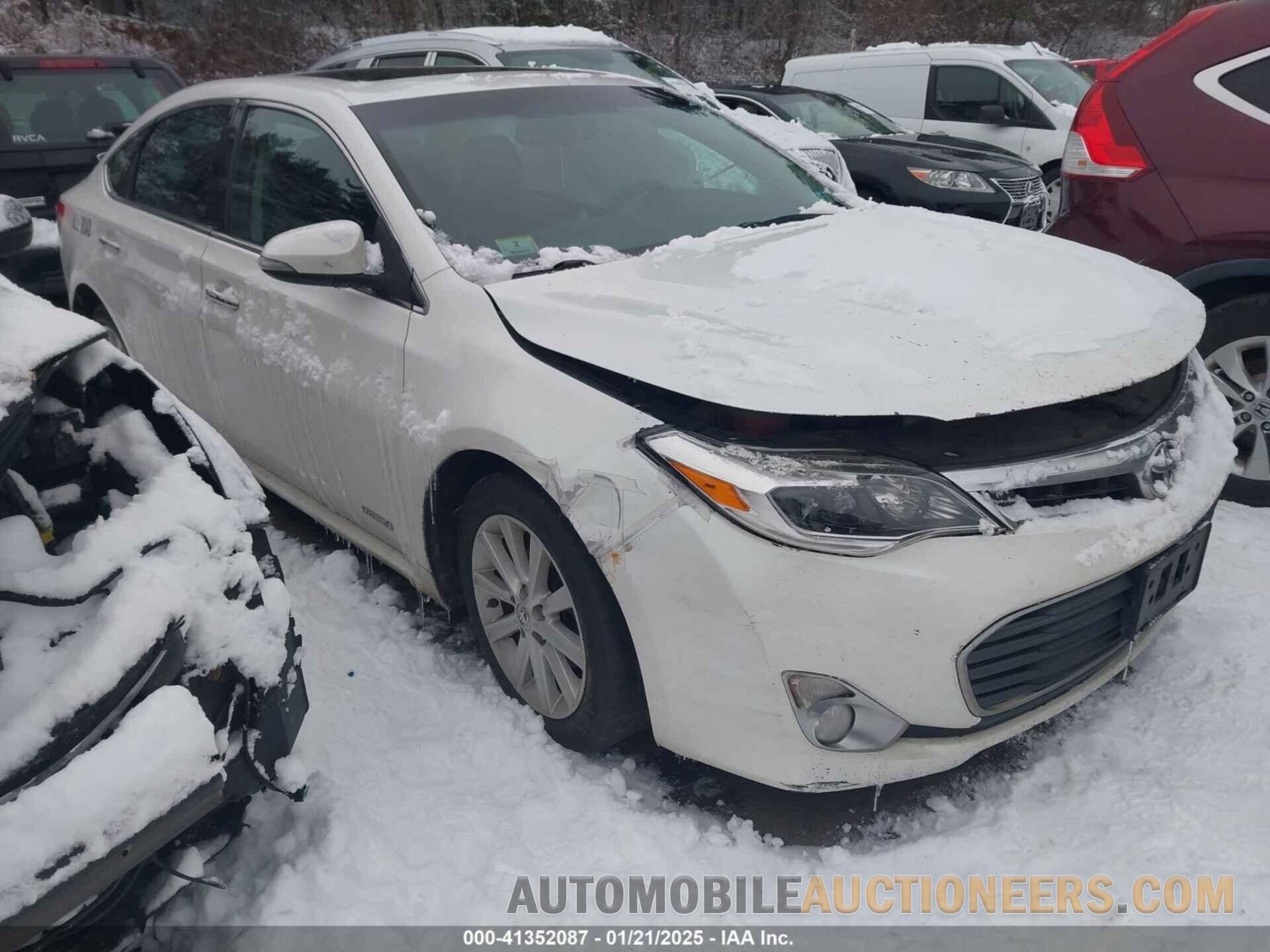 4T1BD1EBXFU045862 TOYOTA AVALON HYBRID 2015