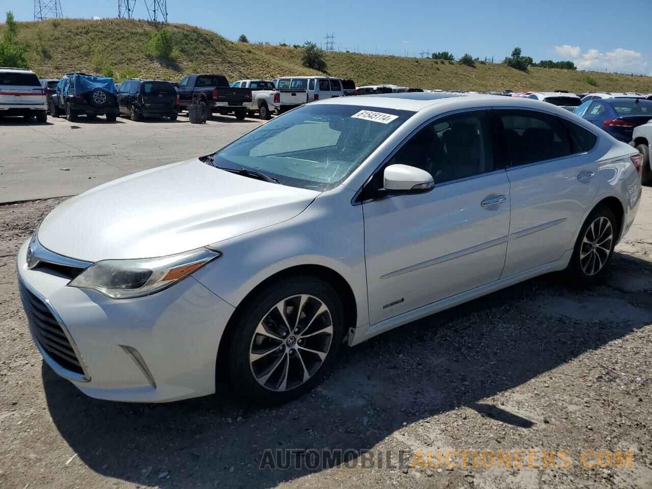 4T1BD1EBXGU048827 TOYOTA AVALON 2016