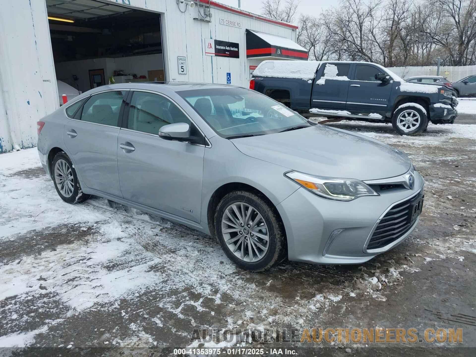 4T1BD1EBXGU051548 TOYOTA AVALON HYBRID 2016