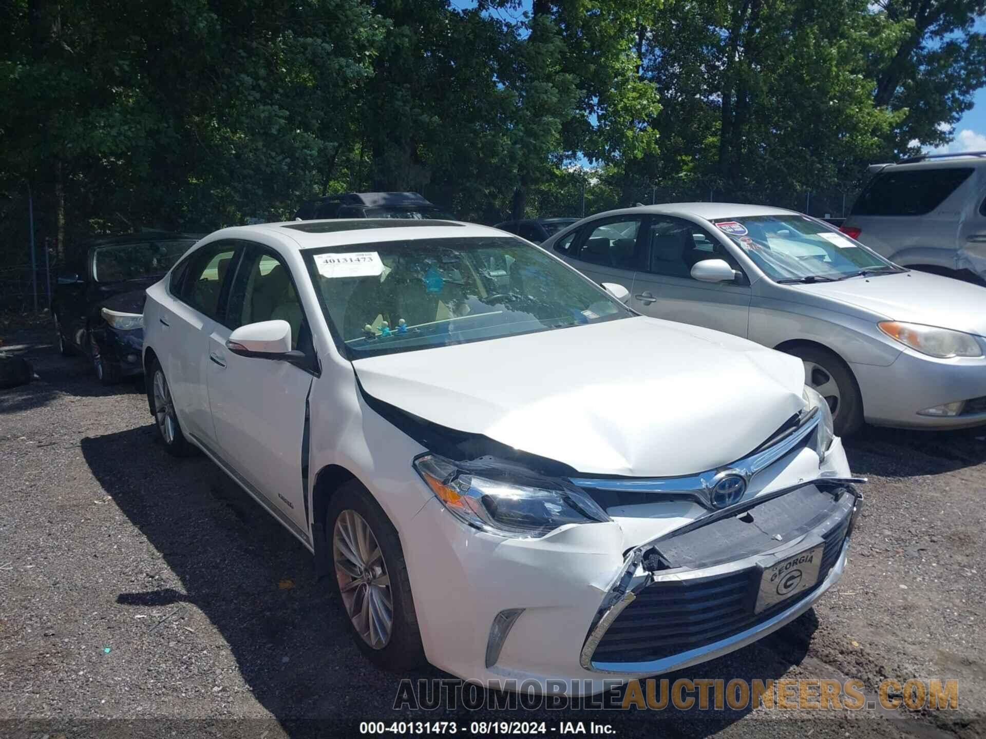 4T1BD1EBXJU063545 TOYOTA AVALON HYBRID 2018