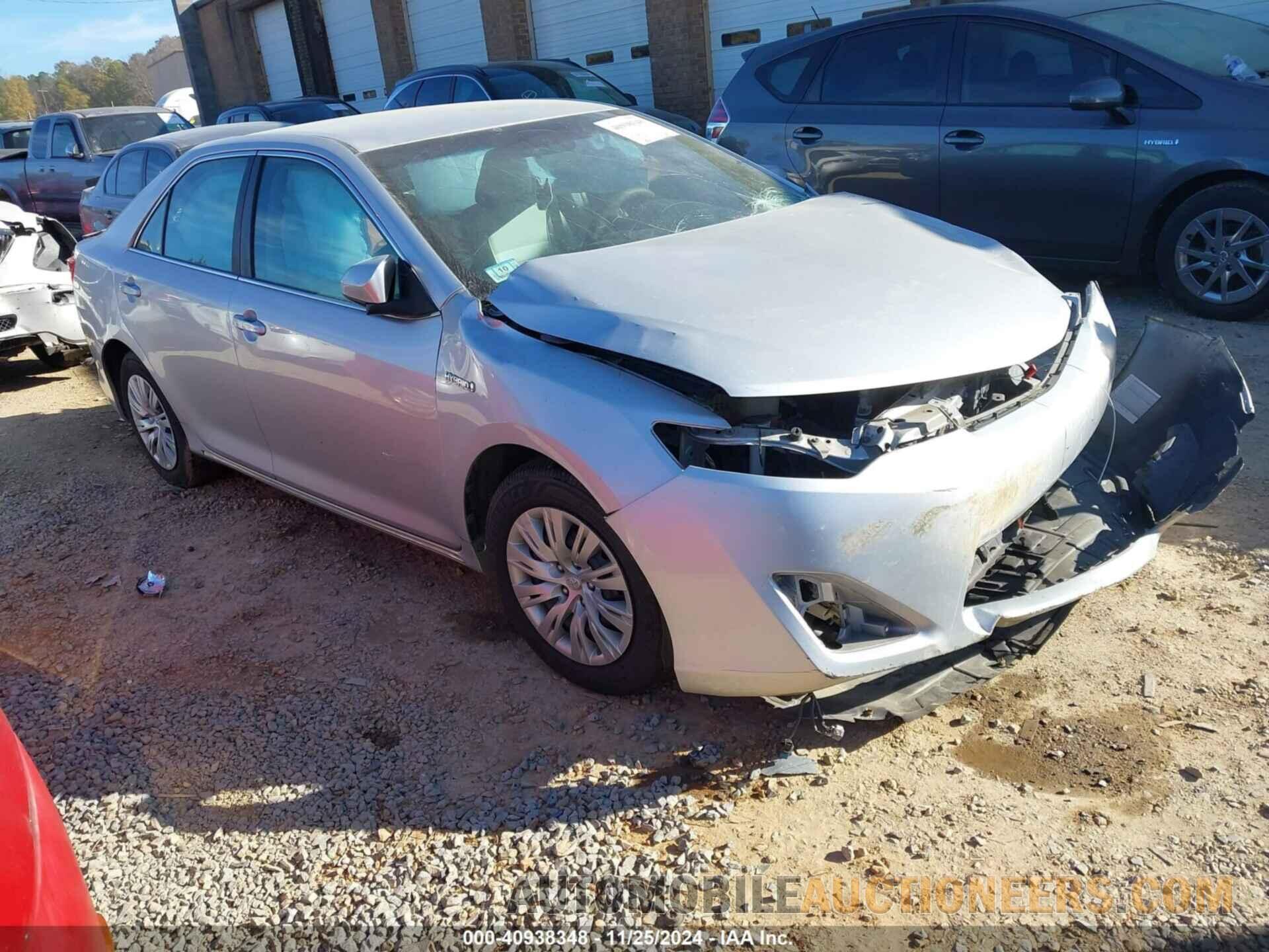 4T1BD1FK0CU026456 TOYOTA CAMRY HYBRID 2012