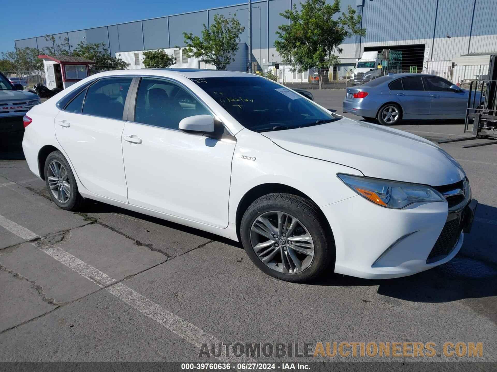 4T1BD1FK0FU143765 TOYOTA CAMRY HYBRID 2015