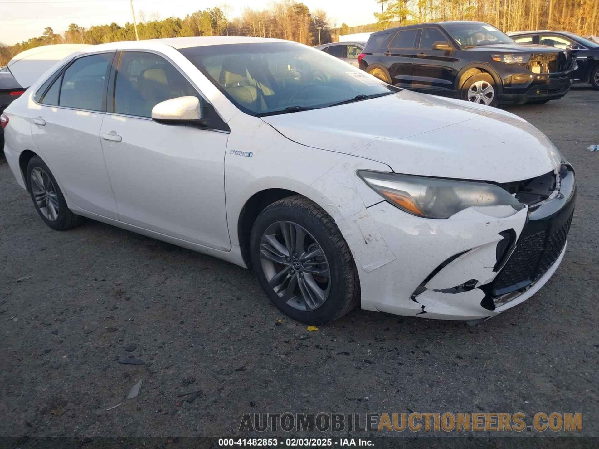 4T1BD1FK0FU146911 TOYOTA CAMRY HYBRID 2015