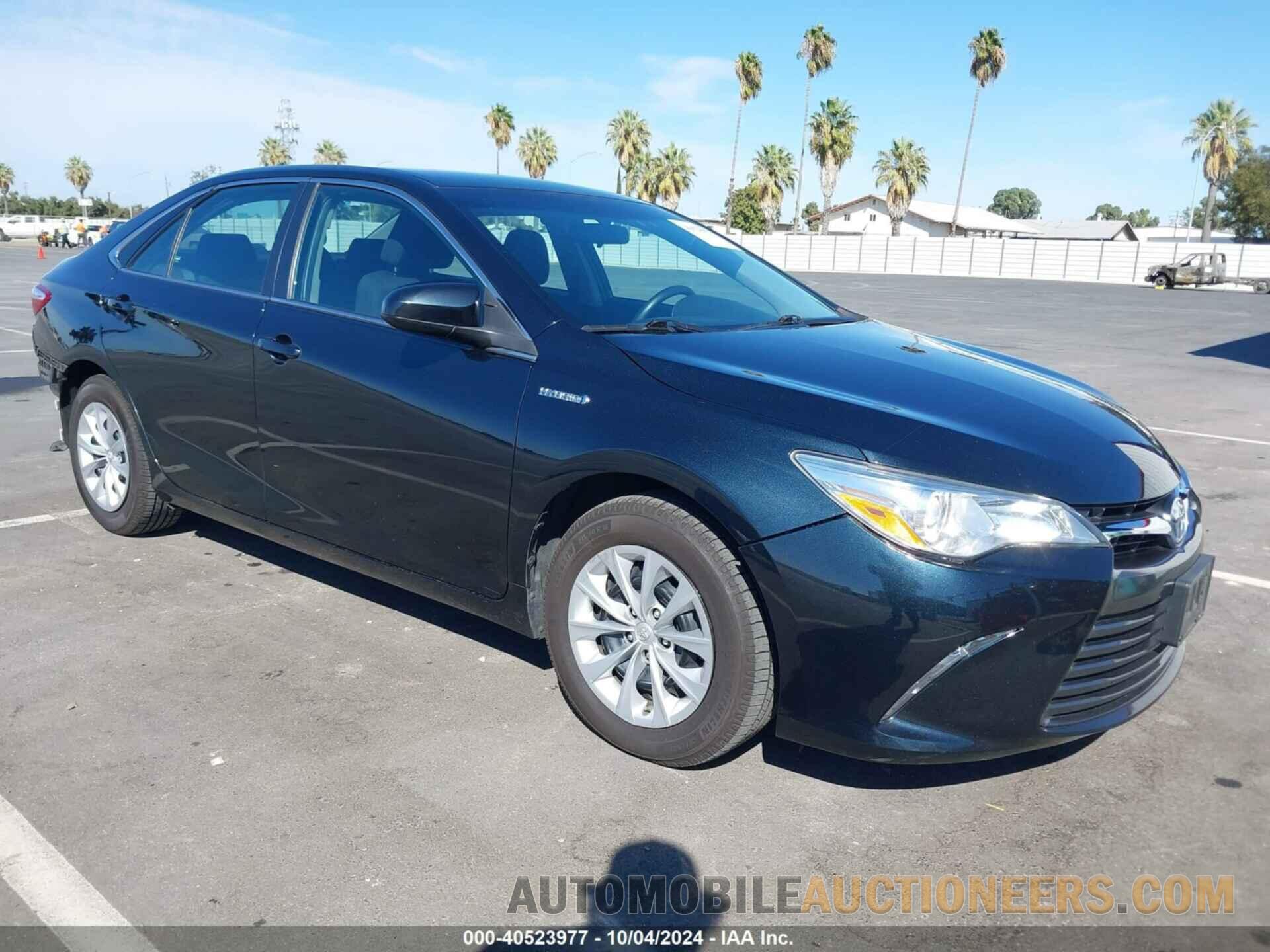 4T1BD1FK0FU163806 TOYOTA CAMRY HYBRID 2015