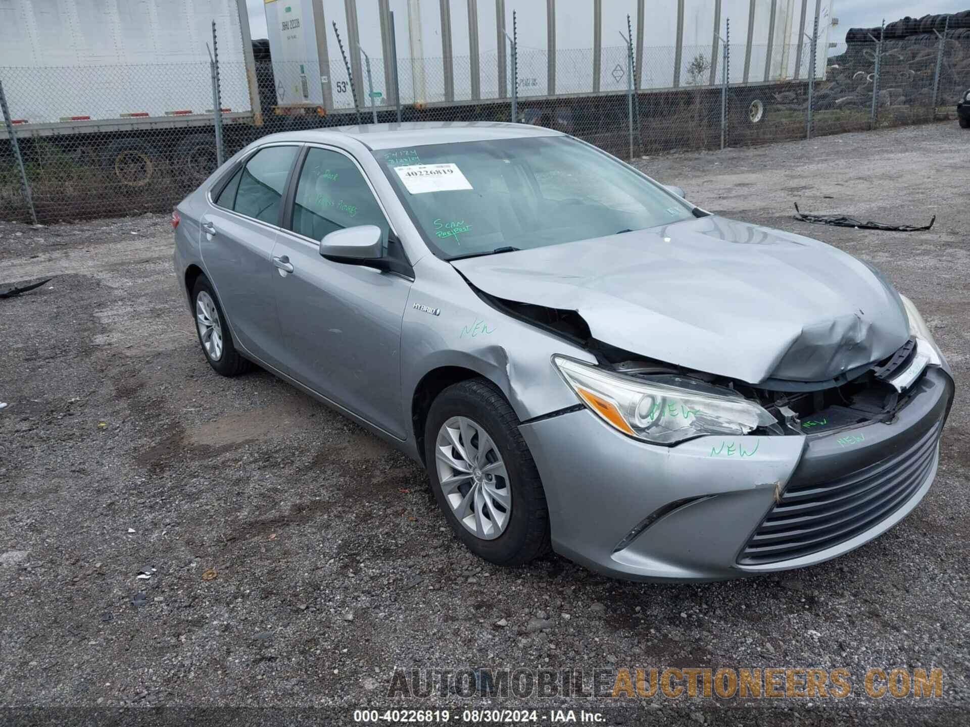 4T1BD1FK0FU174336 TOYOTA CAMRY HYBRID 2015