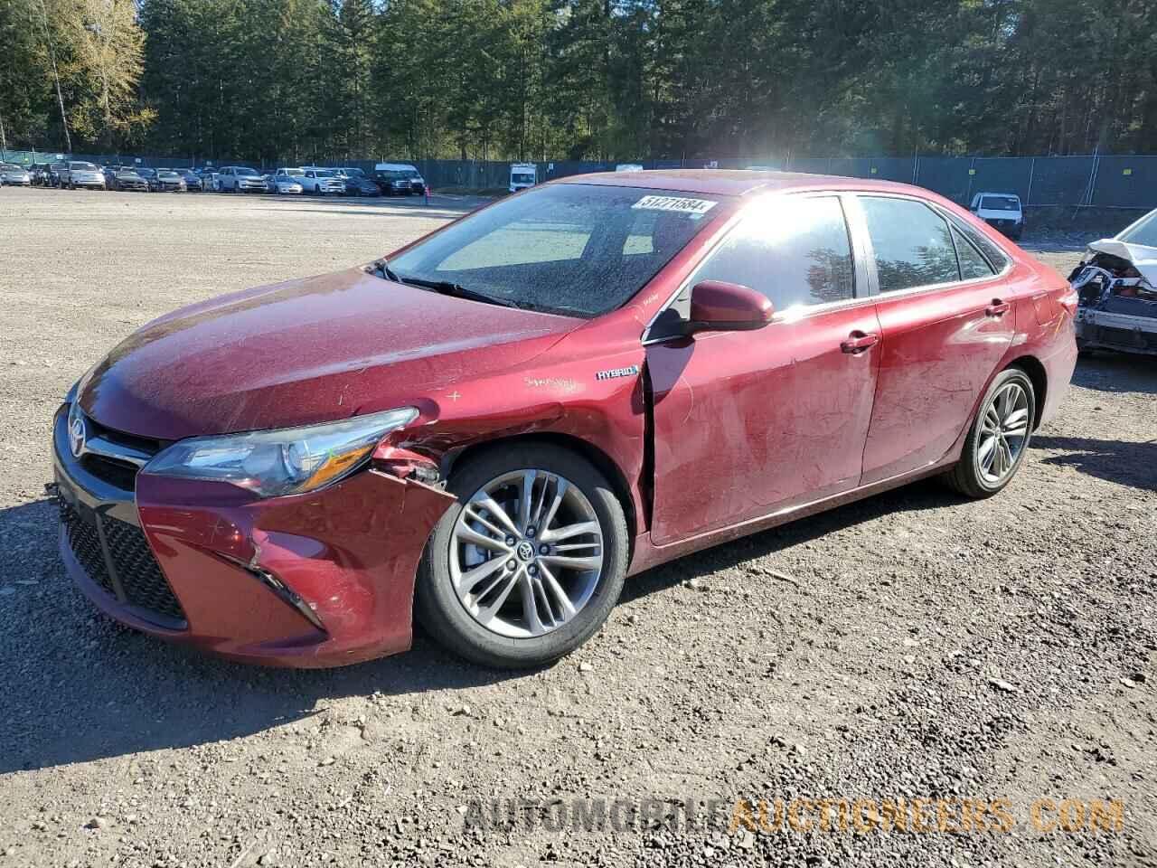 4T1BD1FK0GU177724 TOYOTA CAMRY 2016