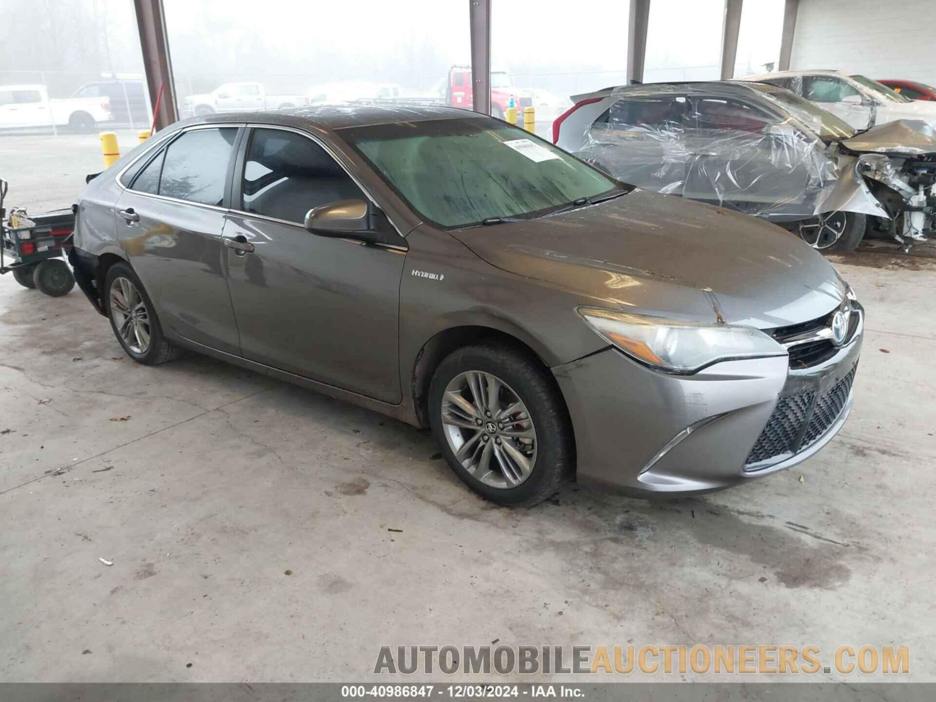 4T1BD1FK0GU180980 TOYOTA CAMRY HYBRID 2016