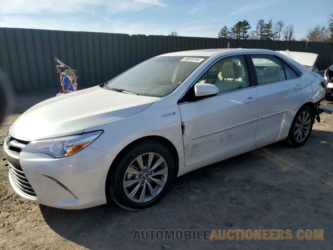 4T1BD1FK0GU183927 TOYOTA CAMRY 2016