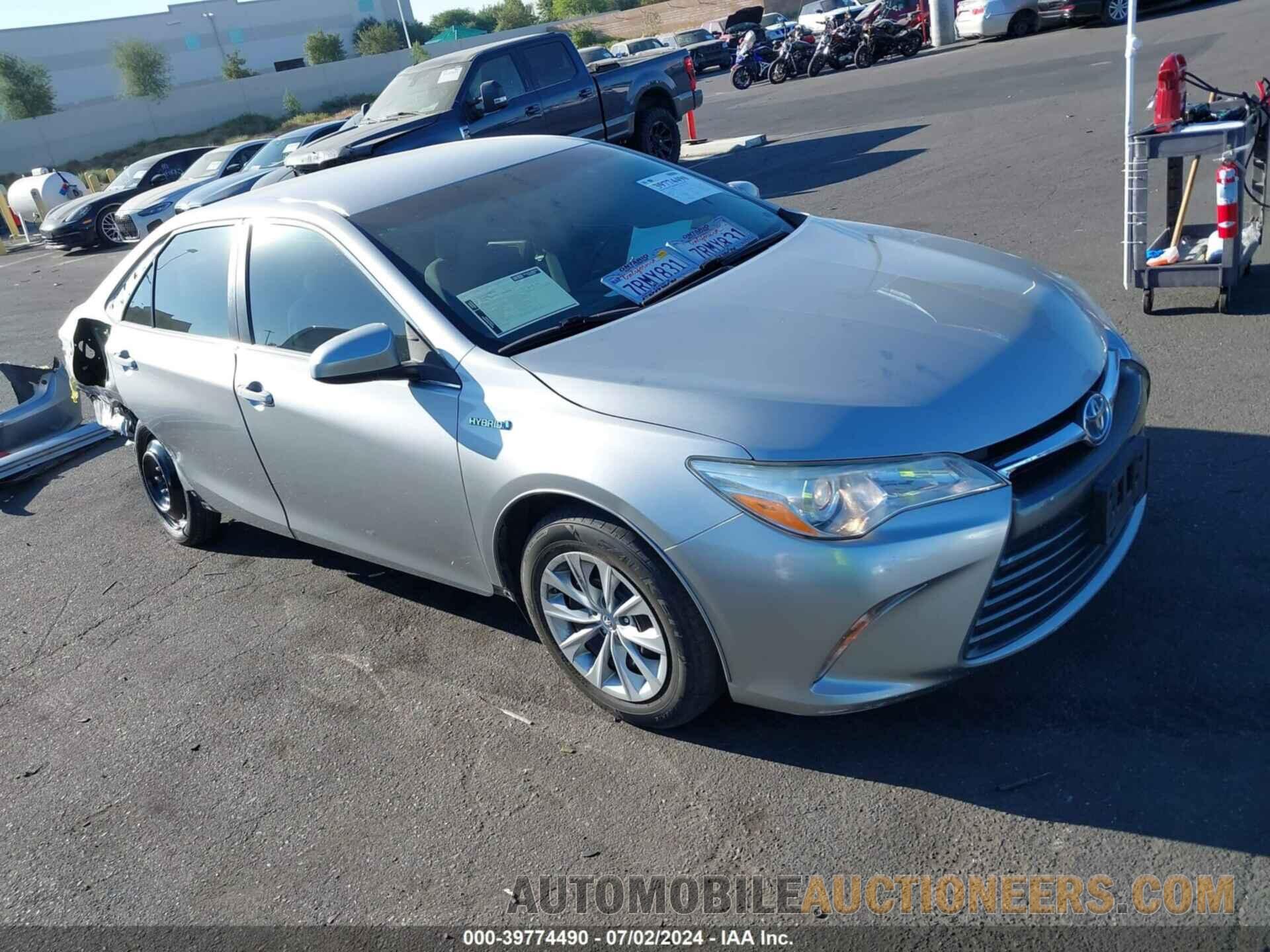 4T1BD1FK0GU186987 TOYOTA CAMRY HYBRID 2016