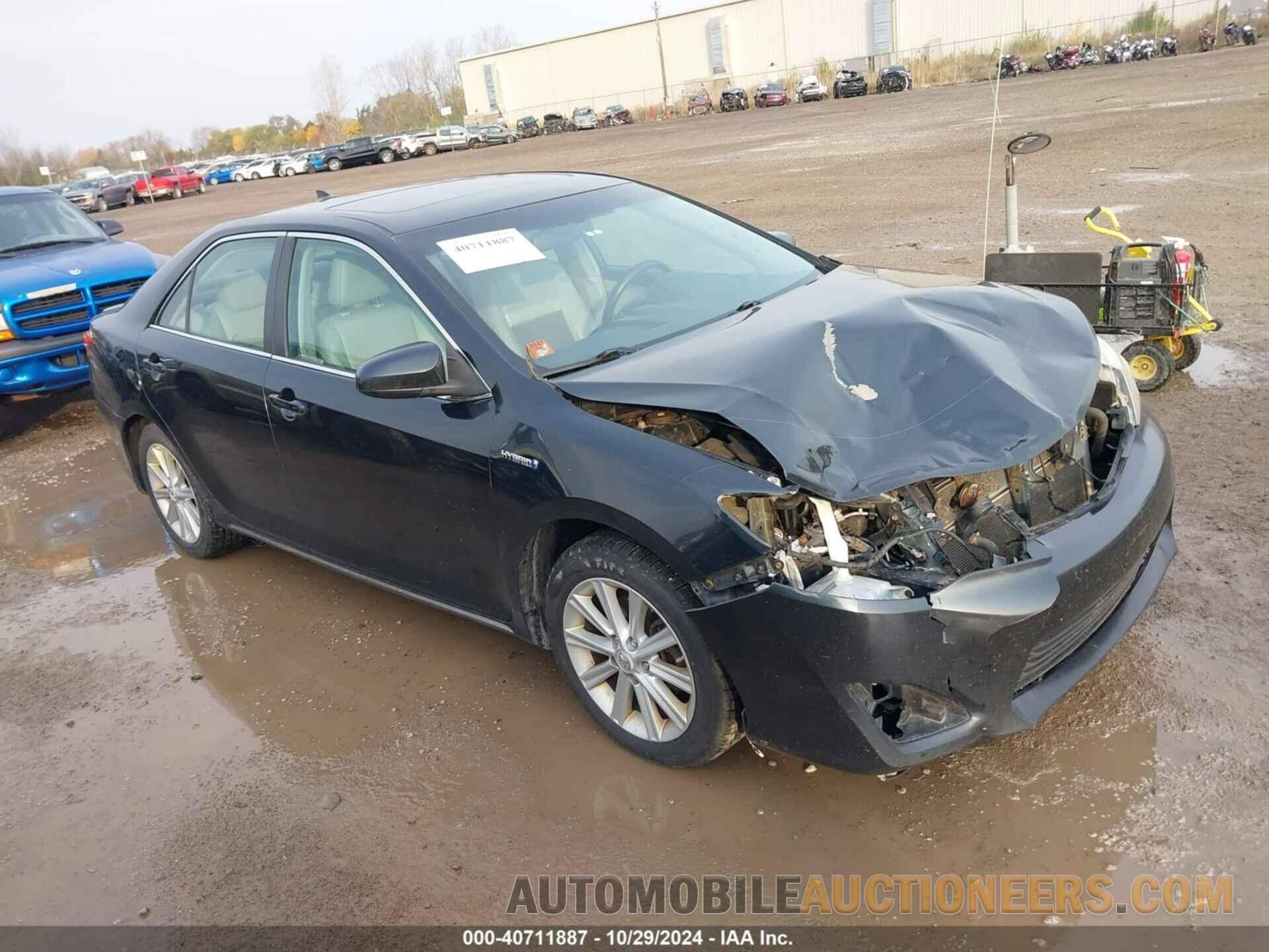 4T1BD1FK1CU034291 TOYOTA CAMRY HYBRID 2012