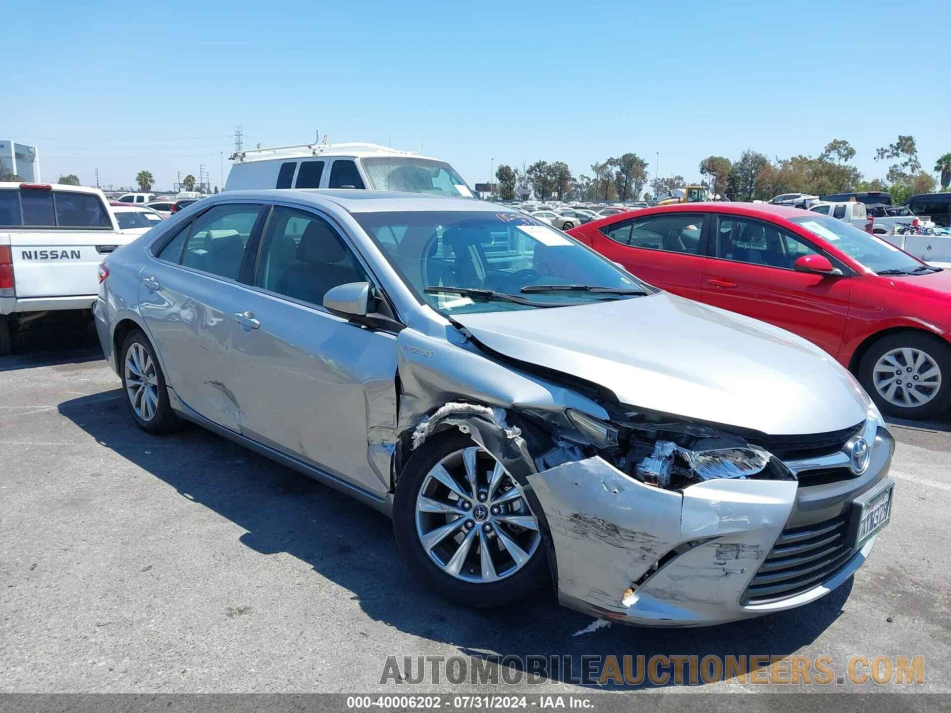 4T1BD1FK1FU169422 TOYOTA CAMRY HYBRID 2015