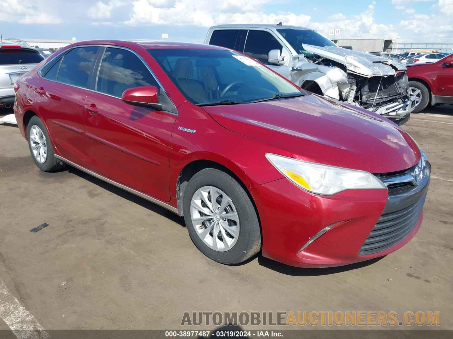 4T1BD1FK1FU172854 TOYOTA CAMRY HYBRID 2015