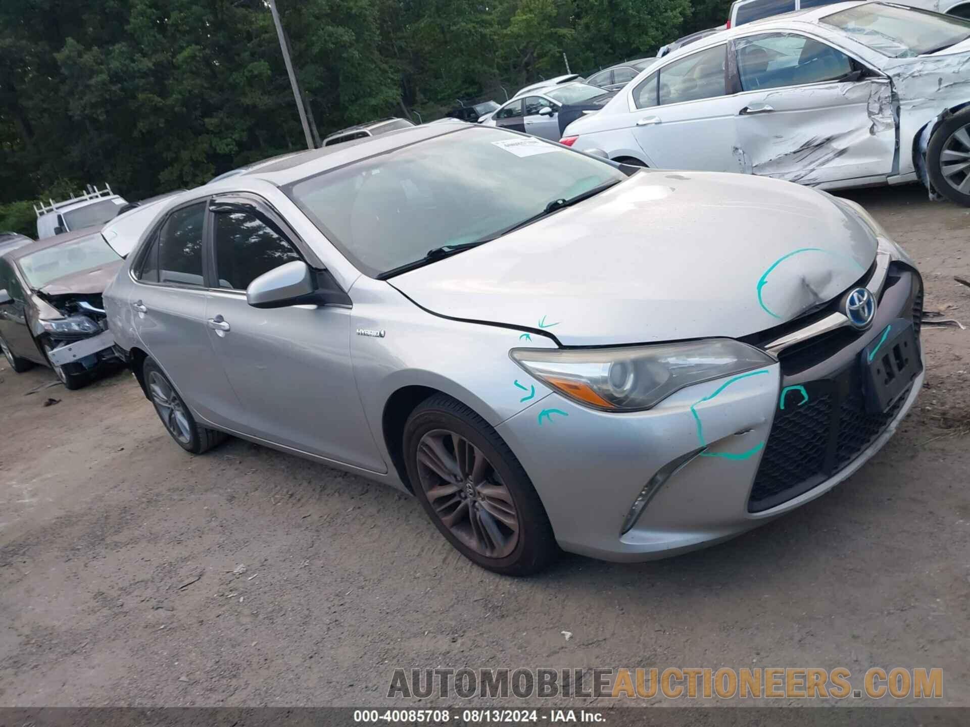 4T1BD1FK1FU173194 TOYOTA CAMRY HYBRID 2015