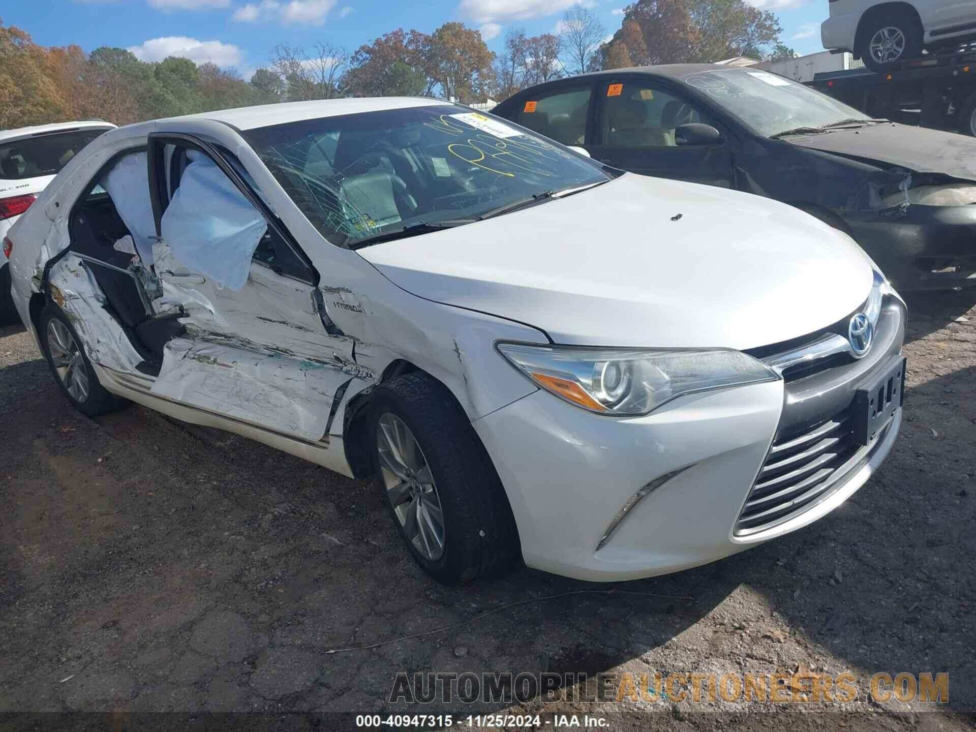 4T1BD1FK1FU175656 TOYOTA CAMRY HYBRID 2015