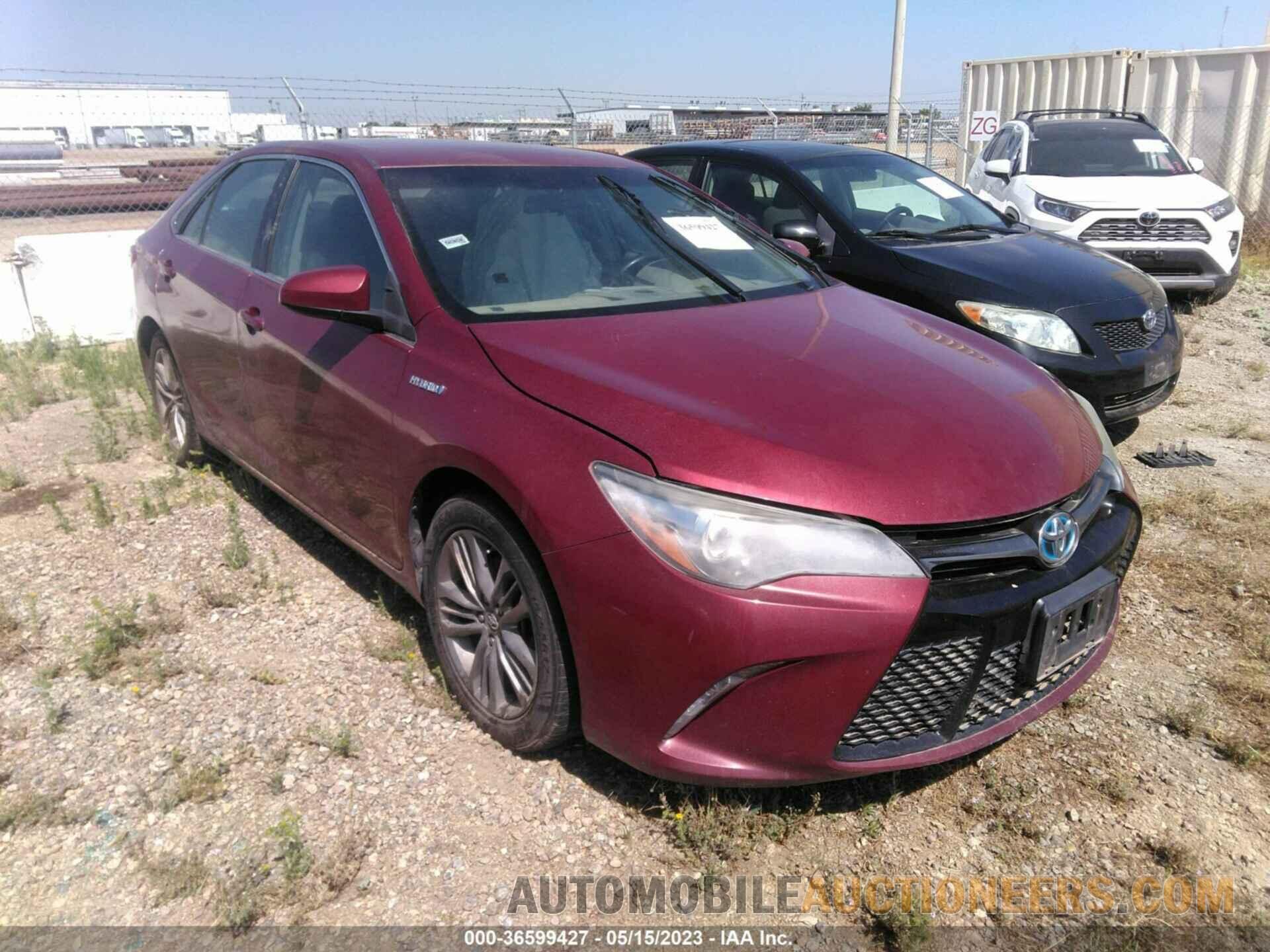 4T1BD1FK1GU189185 TOYOTA CAMRY HYBRID 2016